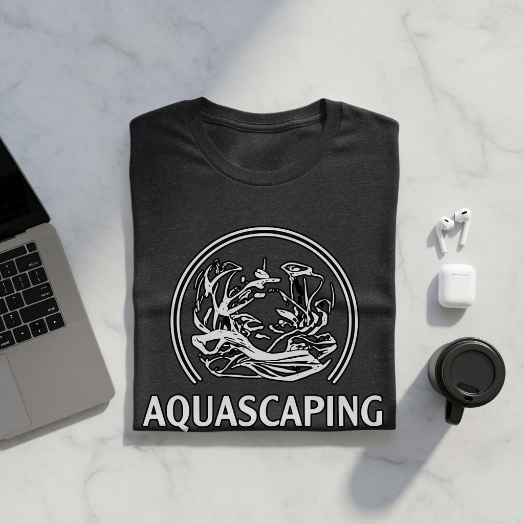 Aquascaping T-shirt, Nature Aquarium Tee, Aquatic Plants Shirt, Fish Tank Enthusiast Gift, Aquarium Hobby Apparel, Aquascape Design