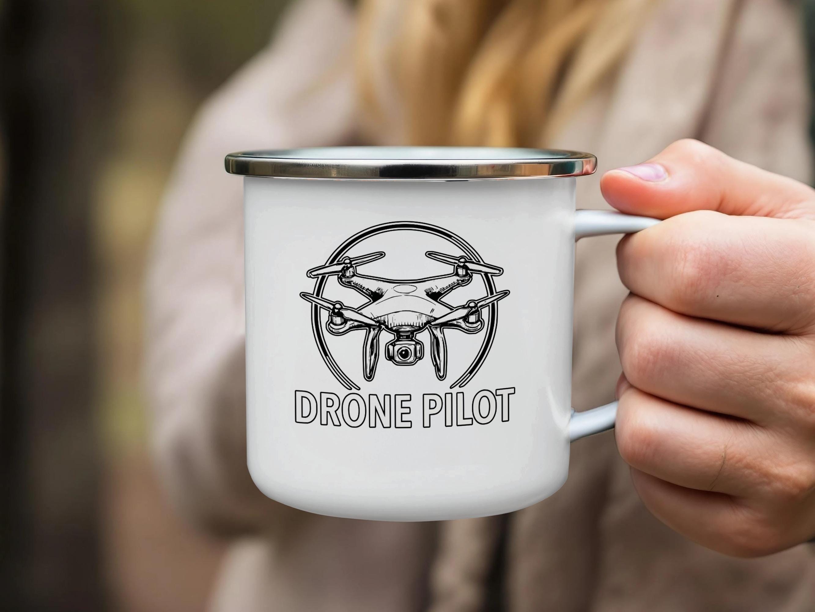 Drone Pilot Mug, Drone Enthusiast Gift, Drone Lovers Mug, Drone Operator Mug, Aerial Photographer Gift, Drone Pilot Cup