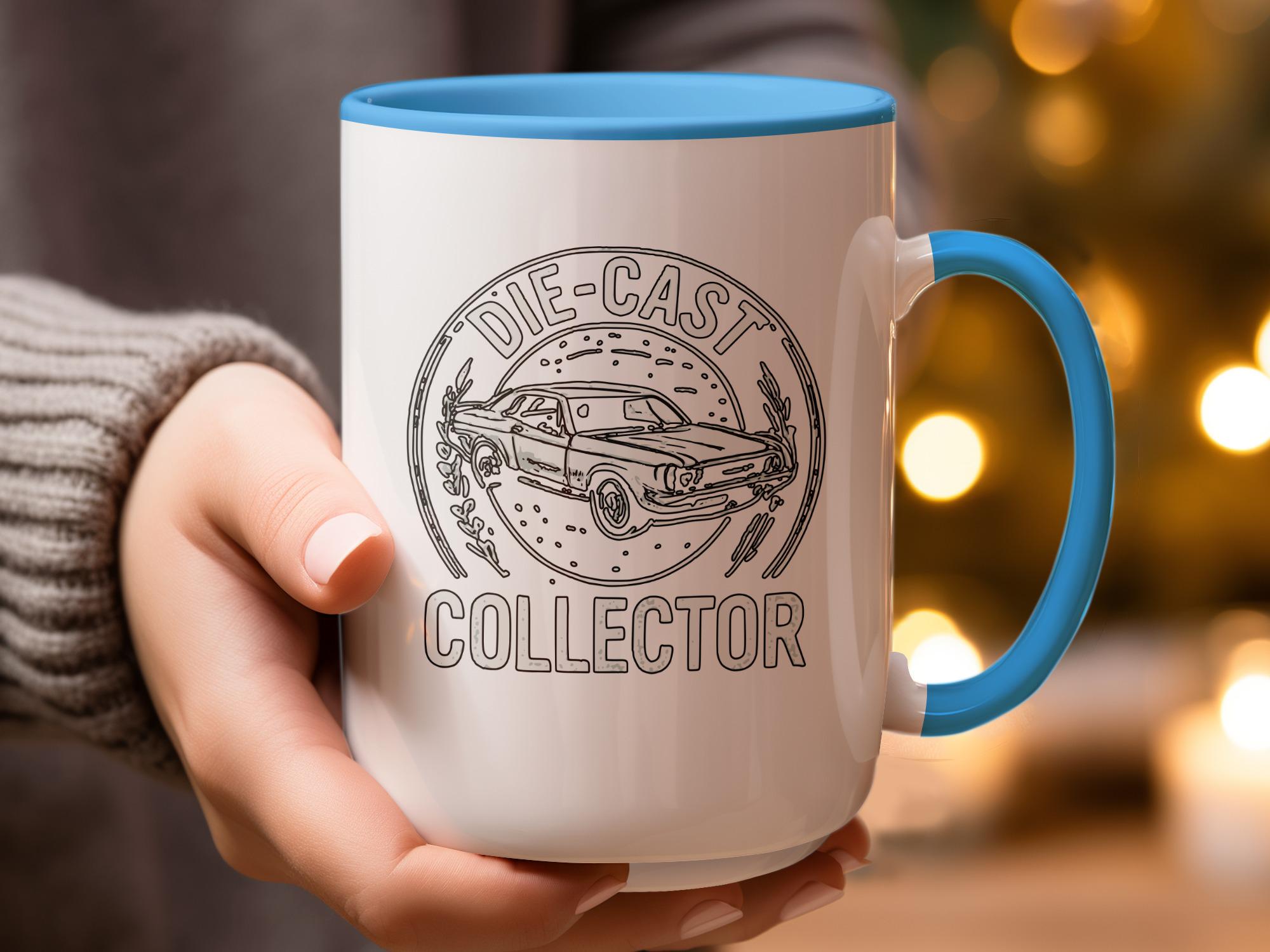Die Cast Collector Mug, Vintage Car Enthusiast Gift, Classic Car Lover Coffee Cup, Retro Auto Collectible, Gift for Car Fan