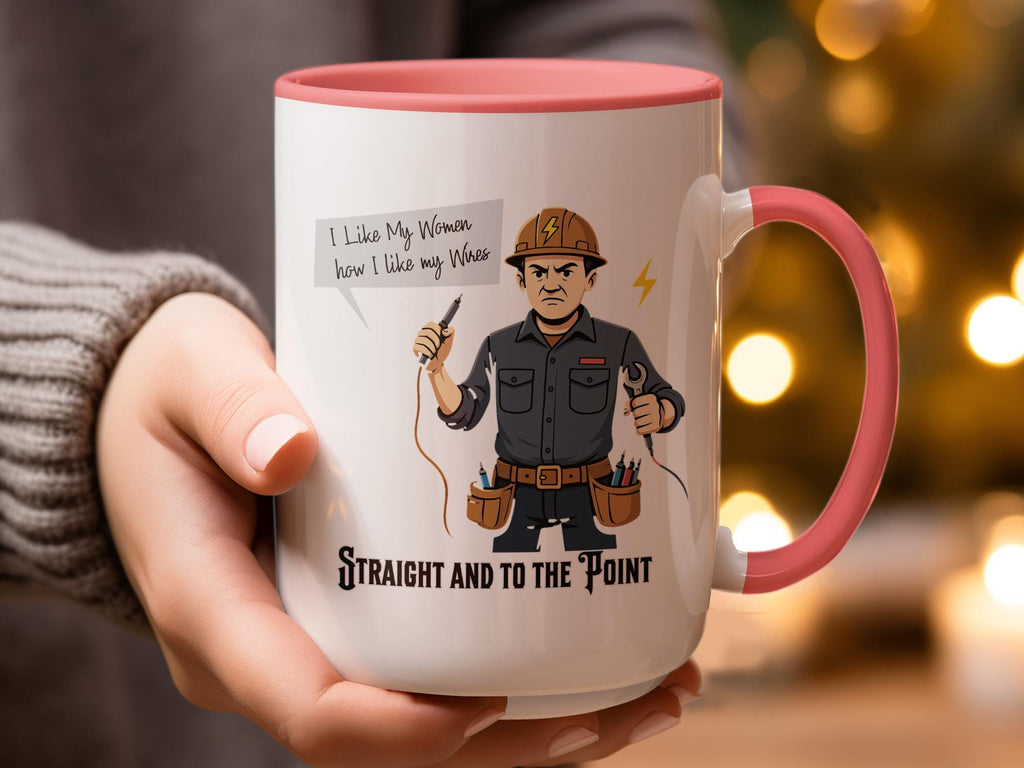 Electrician Coffee Mug, Funny Coffee Mug for Electrician, Gift for Electrical Engineer, Hilarious Mug for Tradesman