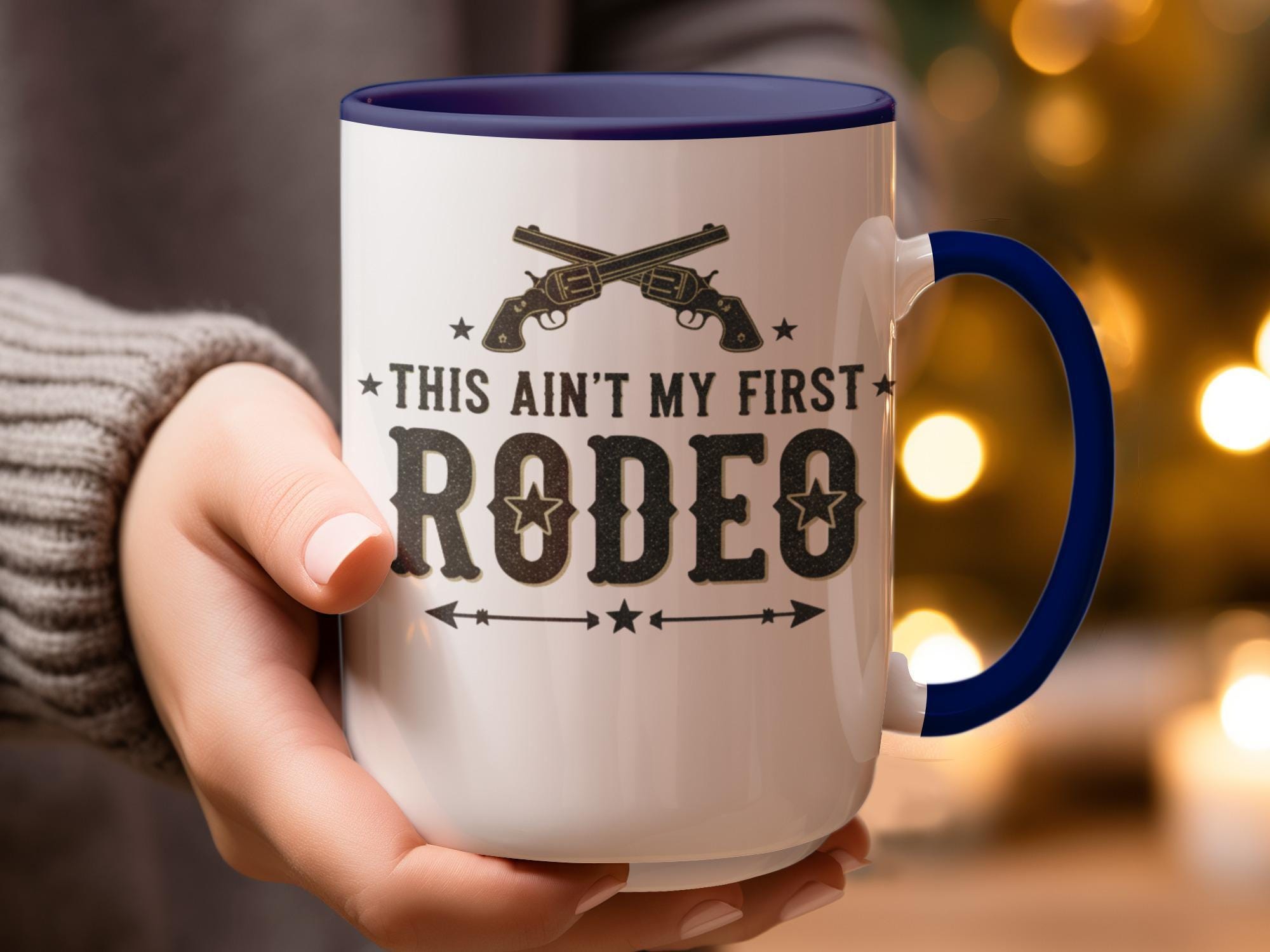 Funny Rodeo Coffee Mug, Cowboy Gift Idea, Western Novelty Cup, Unique Gift for Coworkers, Humorous Mug for Rodeo Fans