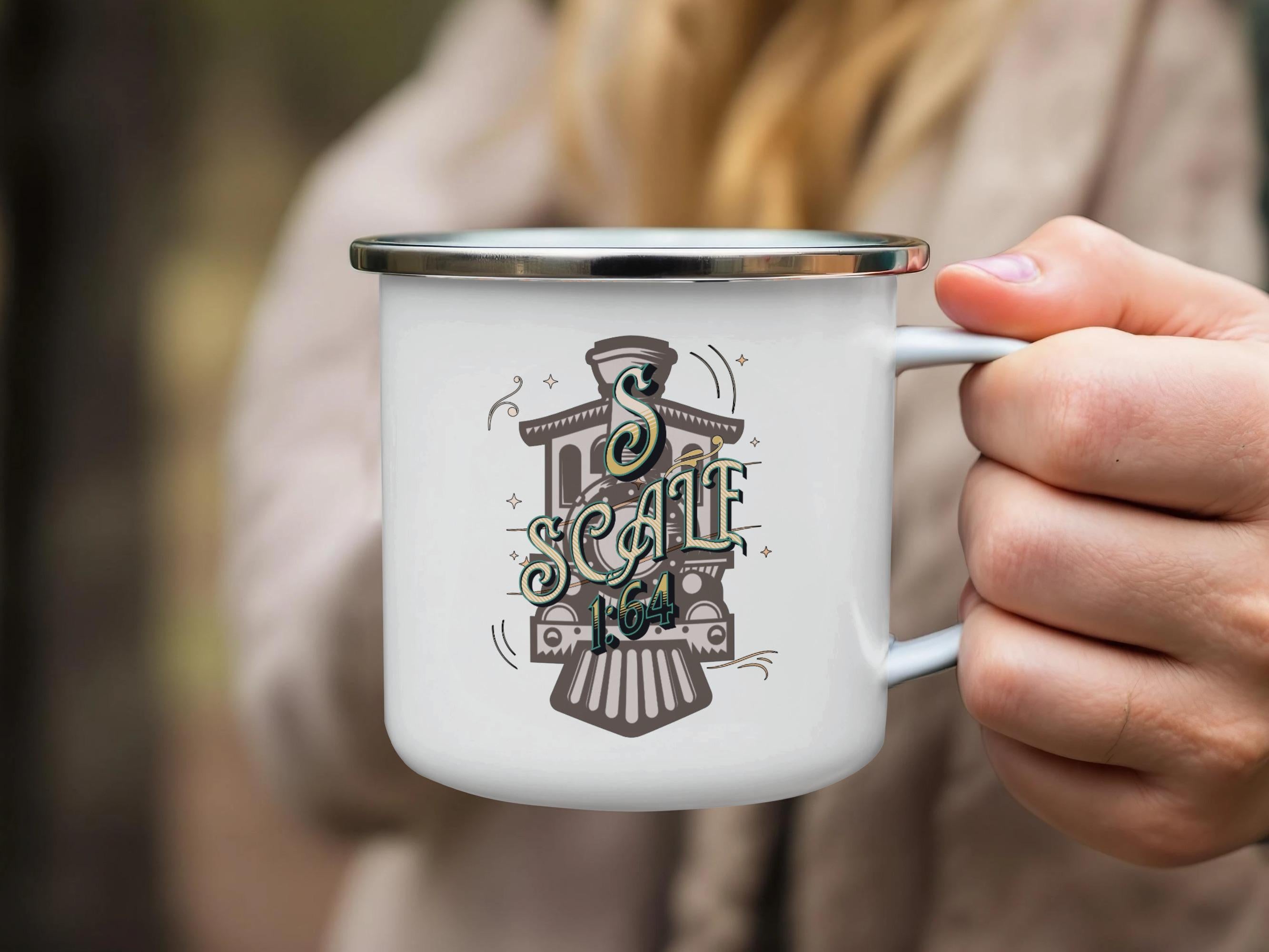 Train Enthusiast Mug, Vintage Train Lover Gift, Railway Memorabilia, Classic Train Design Cup, Collector's Favorite Drinkware