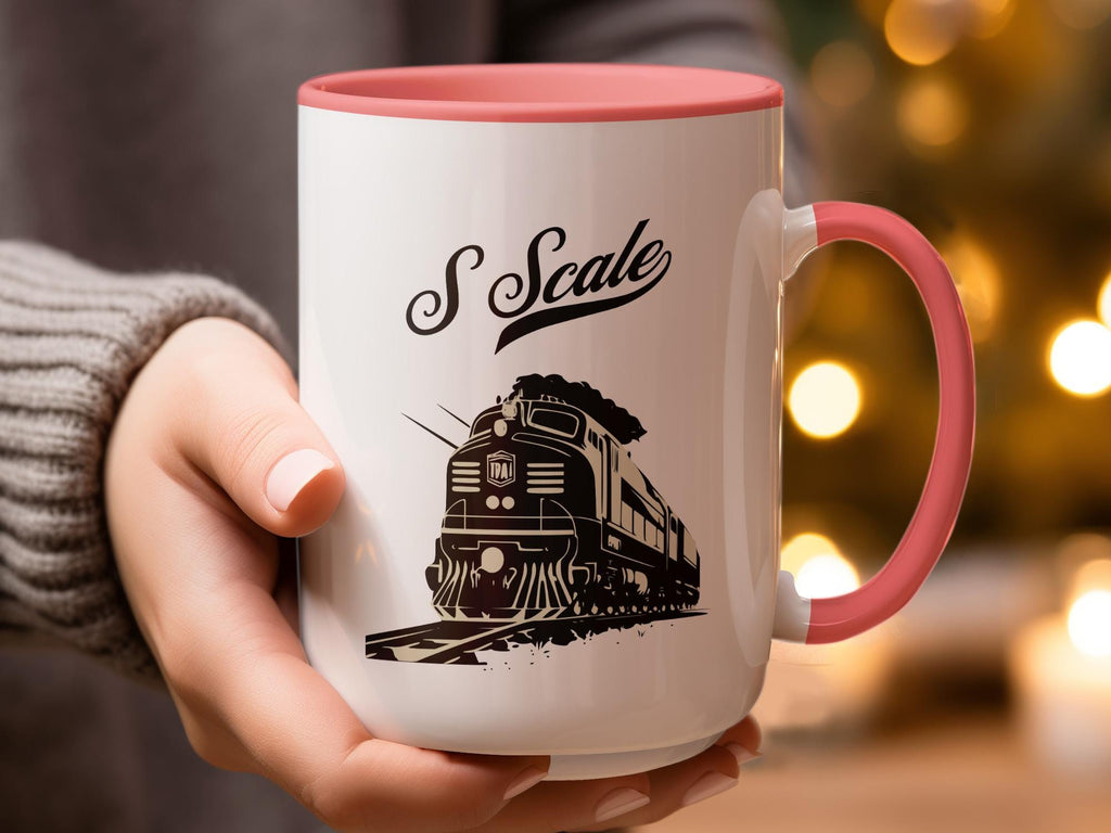 Train Themed Coffee Mug, Unique Train Collector Gift, Vintage Locomotive Design, Perfect Gift for Train Enthusiasts, Railway Lover Mug