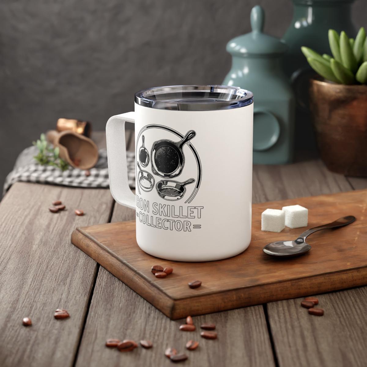 Iron Skillet Collector Mug, Funny Kitchen Mug, Cooking Enthusiast Gift, Chef Coffee Mug, Cast Iron Skillet Lover Gift, Novelty Drinkware