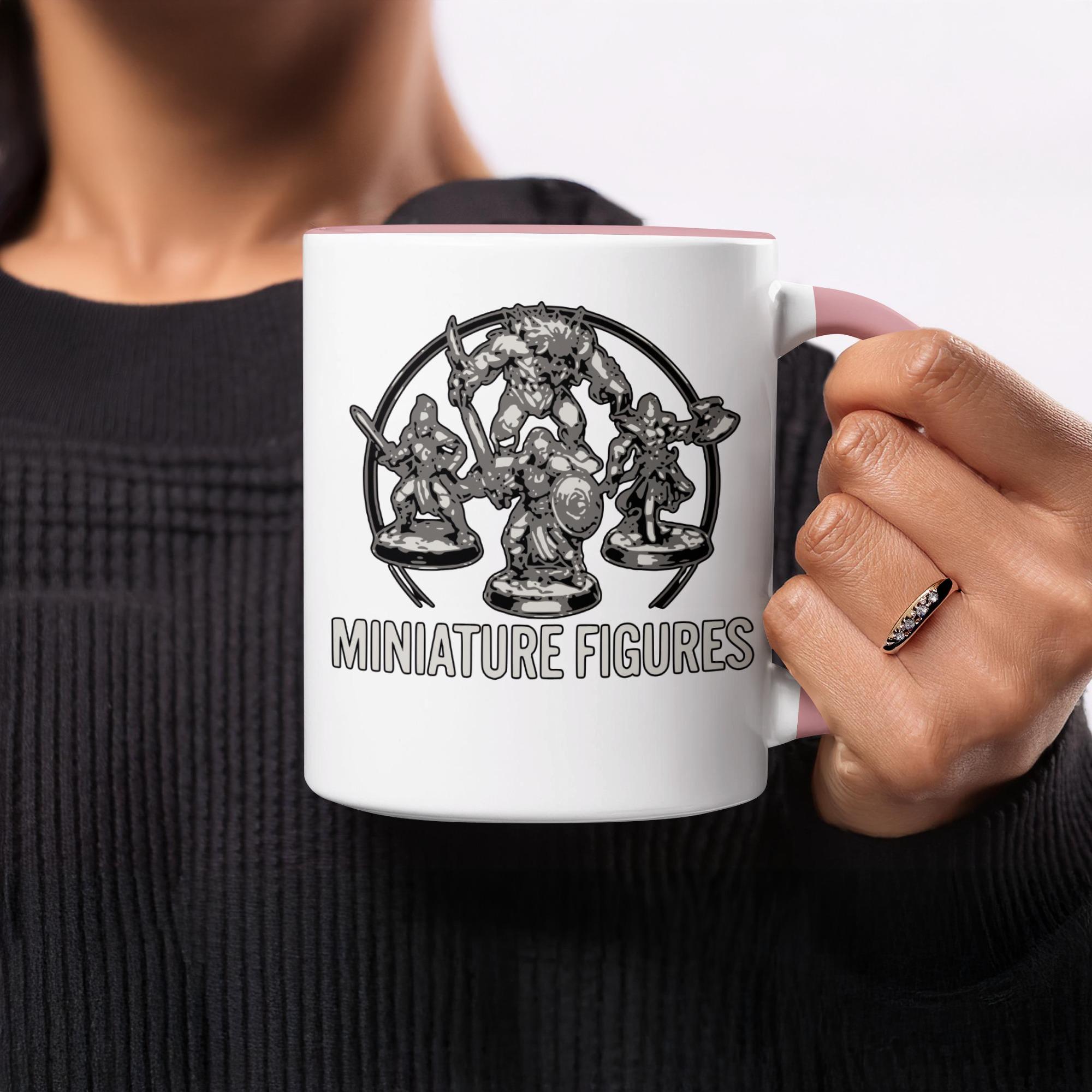 Miniature Figures Mug, Fantasy Game Artwork Coffee Cup, Geek Gift, Collectible Mug, Unique Art, Nerdy Gift, Decorative Mug