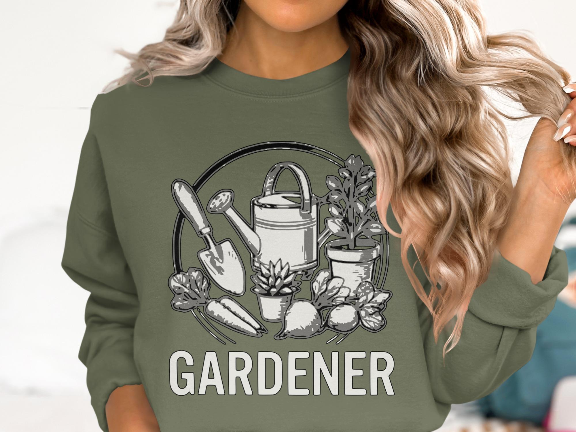 Gardener T-Shirt, Gardening Shirt, Garden Lover Gift, Cute Gardener Gift, Gardening Tools Shirt, Funny Gardening Shirt, Comfort Colors