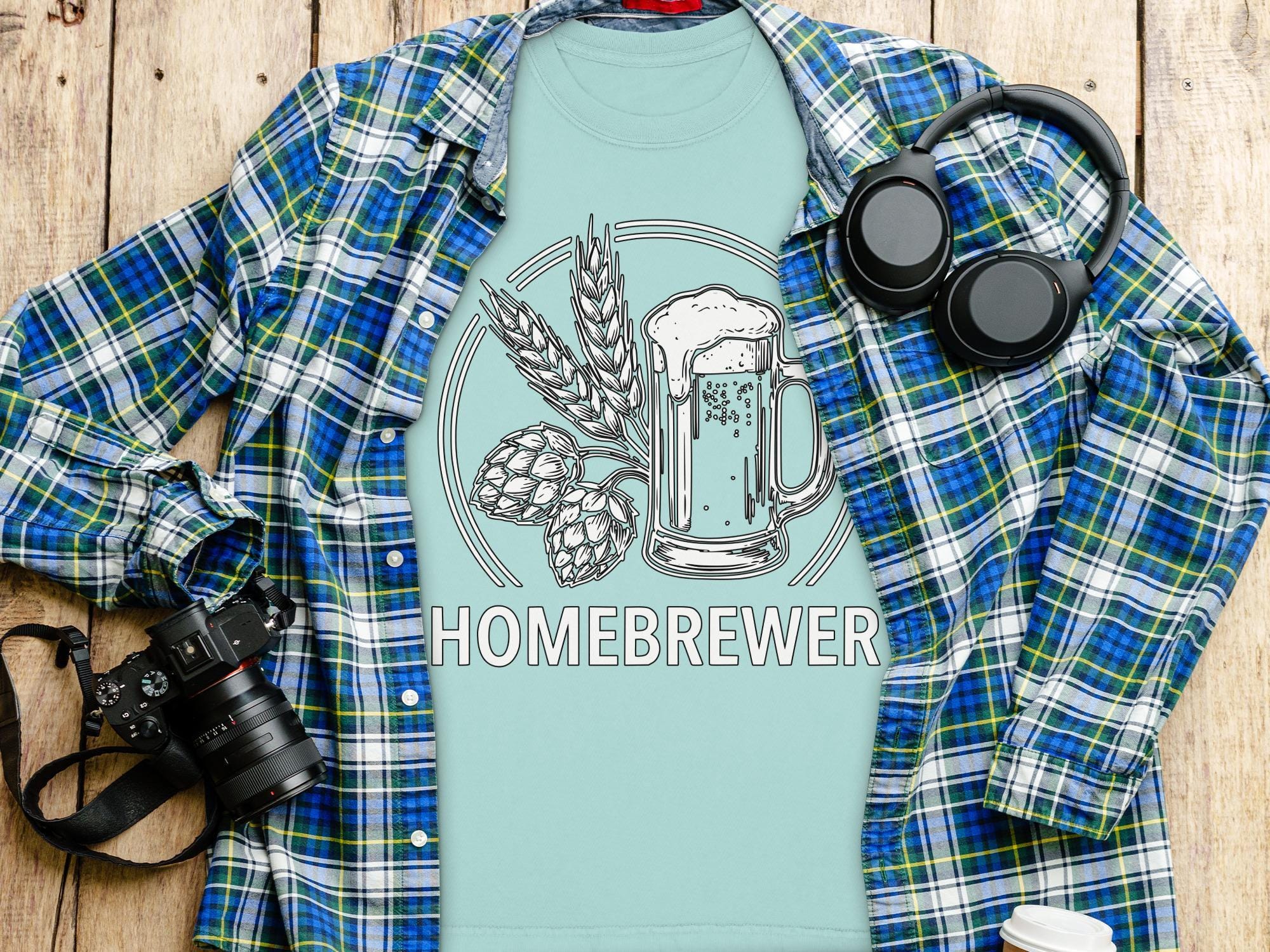 Homebrewer T-Shirt, Craft Beer Shirt, Home Brewing, Beer Lover Gift, Craft Beer, Wheat Beer, Hops Tee, Comfort Colors Shirt, Beer Gift