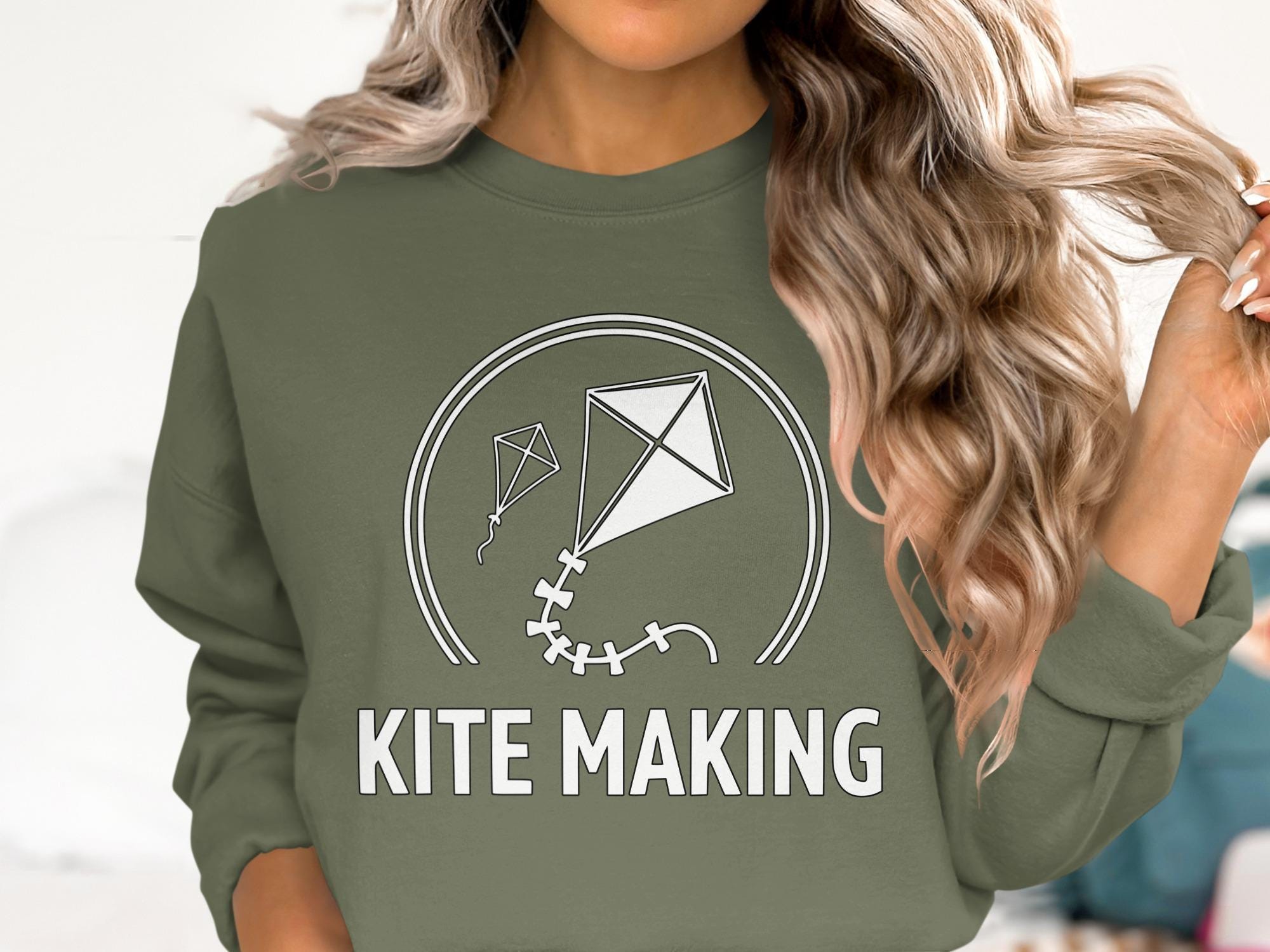 Kite Making T-Shirt, Kite T-Shirt, Hobby T-Shirt, Kite Flying Shirt, Comfort Colors Tee, Sport, Gift for Kite Enthusiast