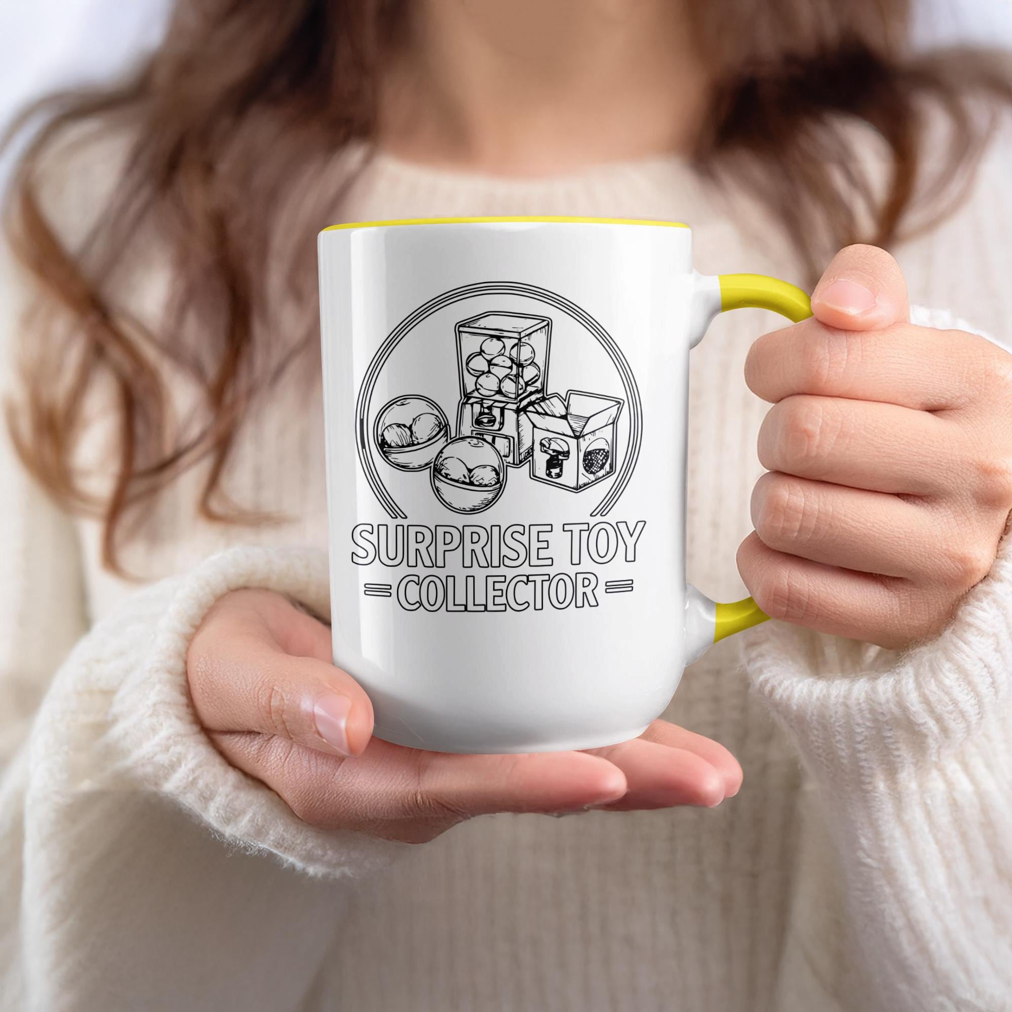 Surprise Toy Collector Mug, Toy Enthusiast Gift, Fun Coffee Cup, Unique Collectible, Perfect for Toy Lovers, Quirky Kitchen Decor