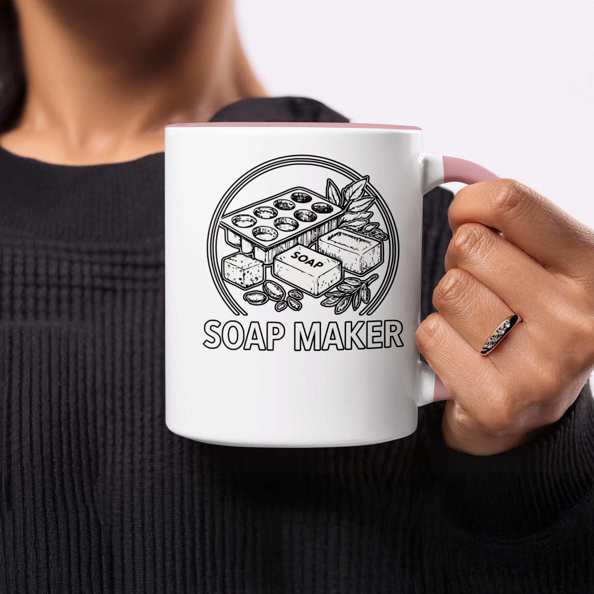 Soap Maker Mug, Gift for Soap Makers, Soap Making Enthusiast, Unique Coffee Cup, Handmade Soap Creator, Funny Soap Maker Gift