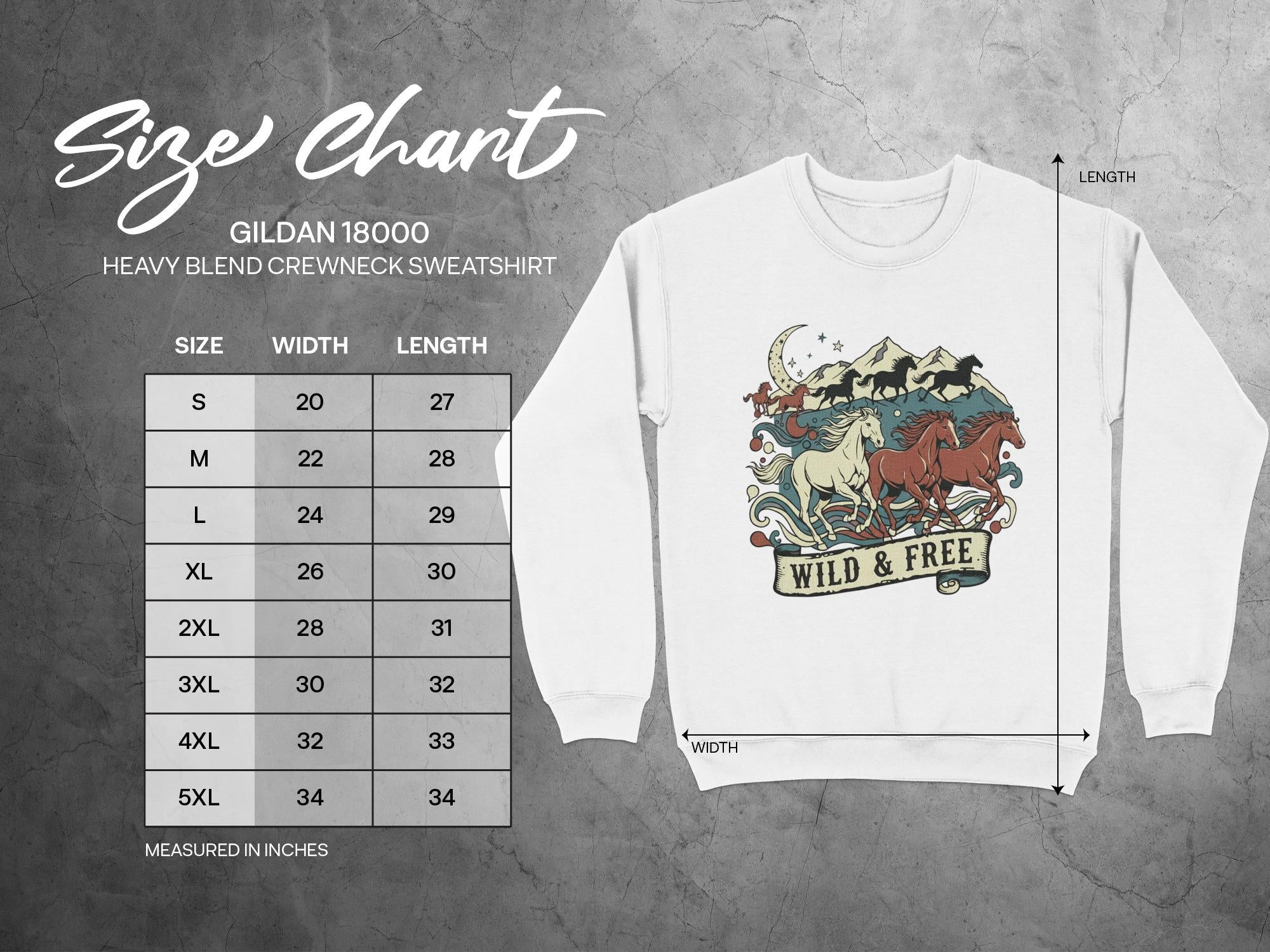 Wild and Free Sweatshirt, Vintage Horse Crewneck, Western Graphic Pullover, Rustic Country Sweatshirt, Retro Style Sweater