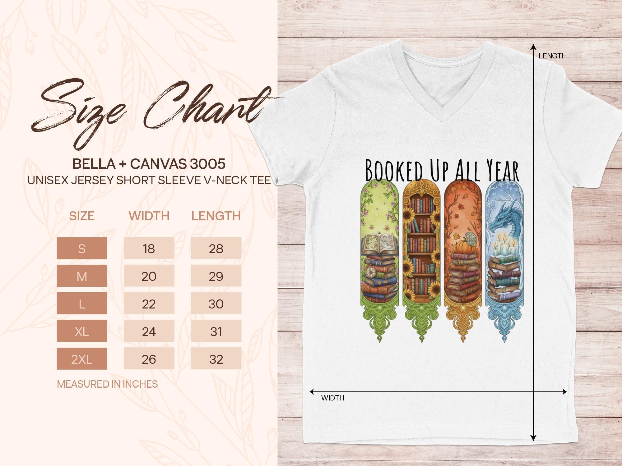 Booked Up All Year T-Shirt, Book Lover Gift, Funny Reading Shirt, Unisex Jersey, Short Sleeve Tee, Unique Reader Present