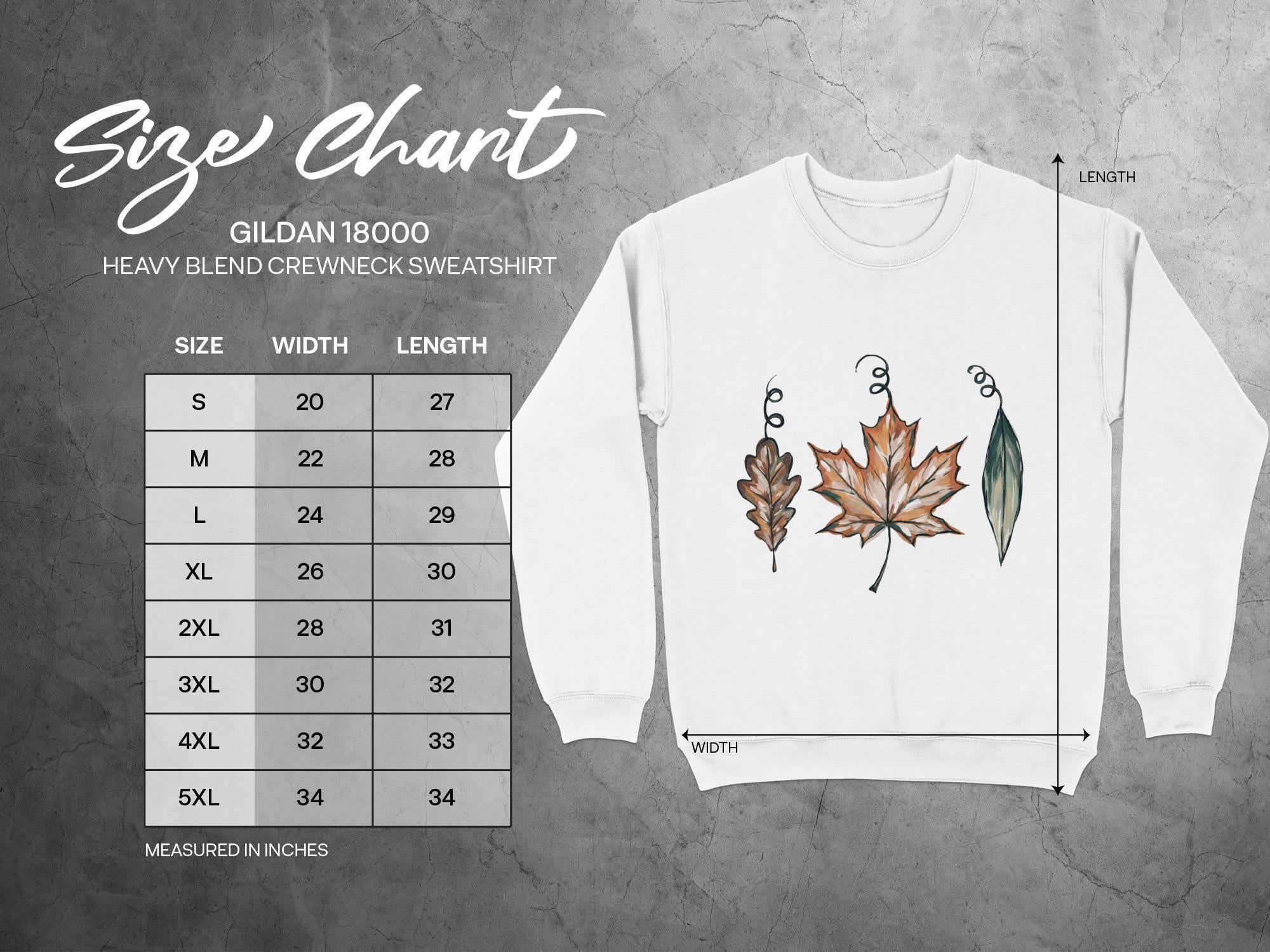 Fall Leaves Sweatshirt, Autumn Crewneck, Cozy Seasonal Sweatshirt, Unisex Fall Clothing, Thanksgiving Sweater, Gift for Her