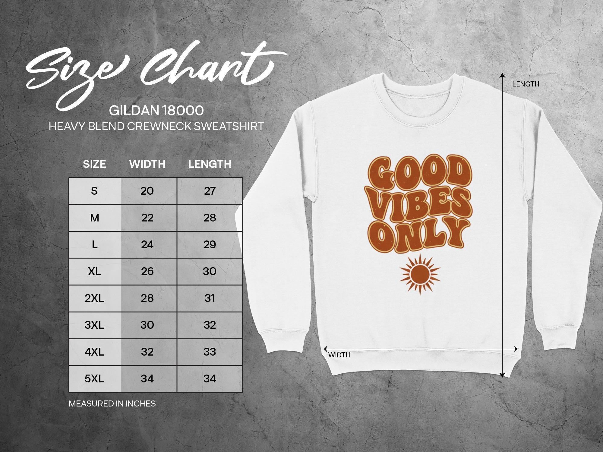 Good Vibes Only Sweatshirt, Retro Graphic Sweatshirt, Unisex Crewneck Pullover, Positive Vibes Shirt, Vintage Style Sweater