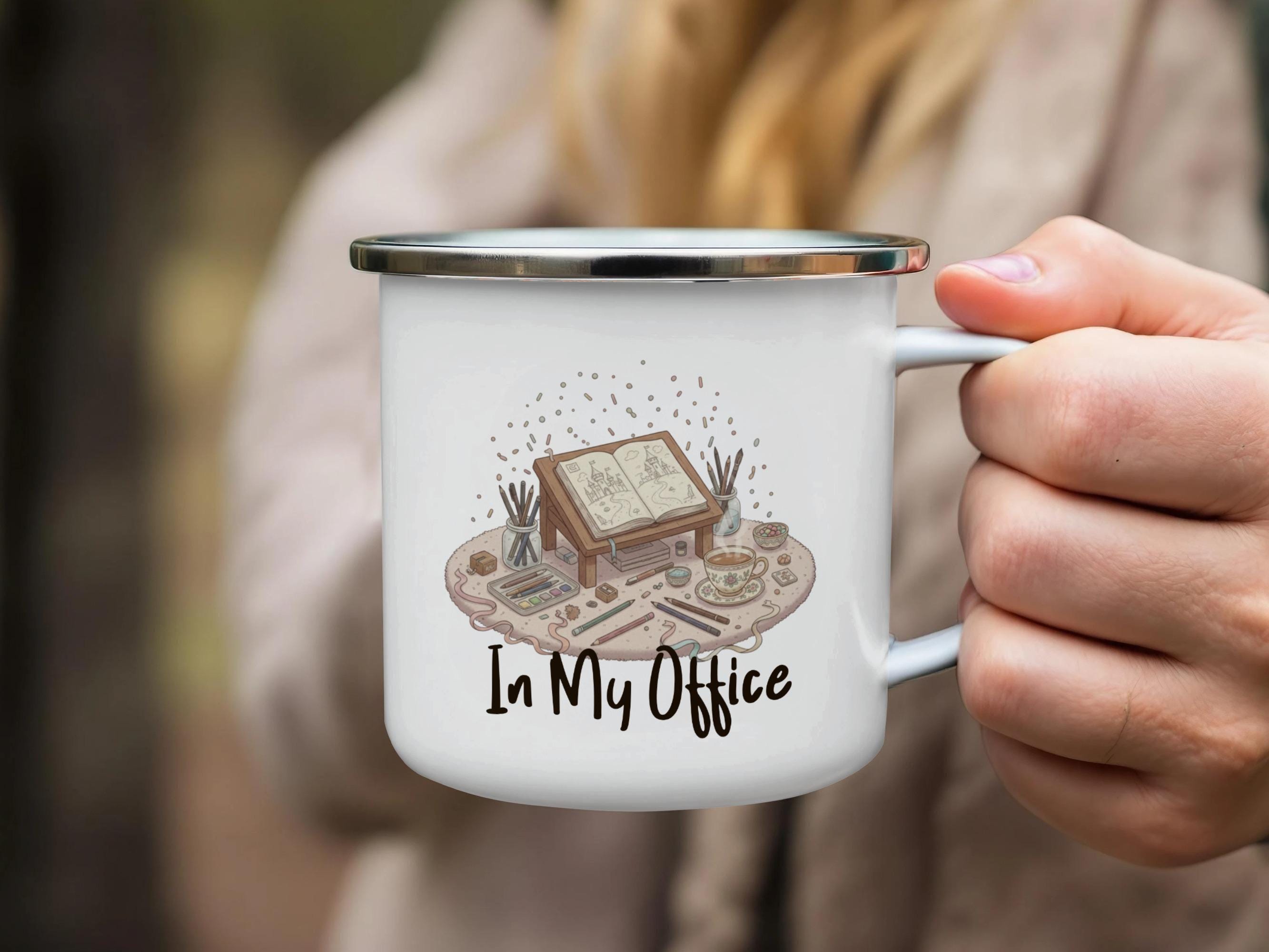 In My Office Mug, Coffee Mug for Home Office, White Ceramic Office Cup, Office Gift, Unique Mug for Colleagues, Motivational Office Mug