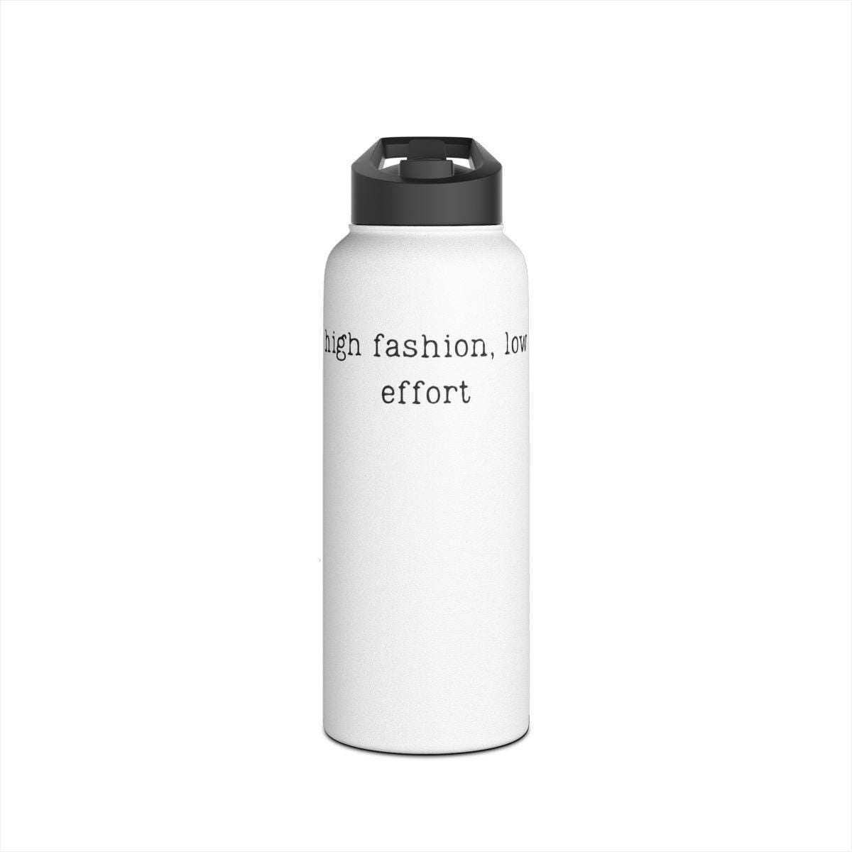 Insulated Water Bottle, High Fashion Low Effort Design, Reusable Bottle, Eco Friendly Hydration, Stylish Travel Bottle, Gym Bottle