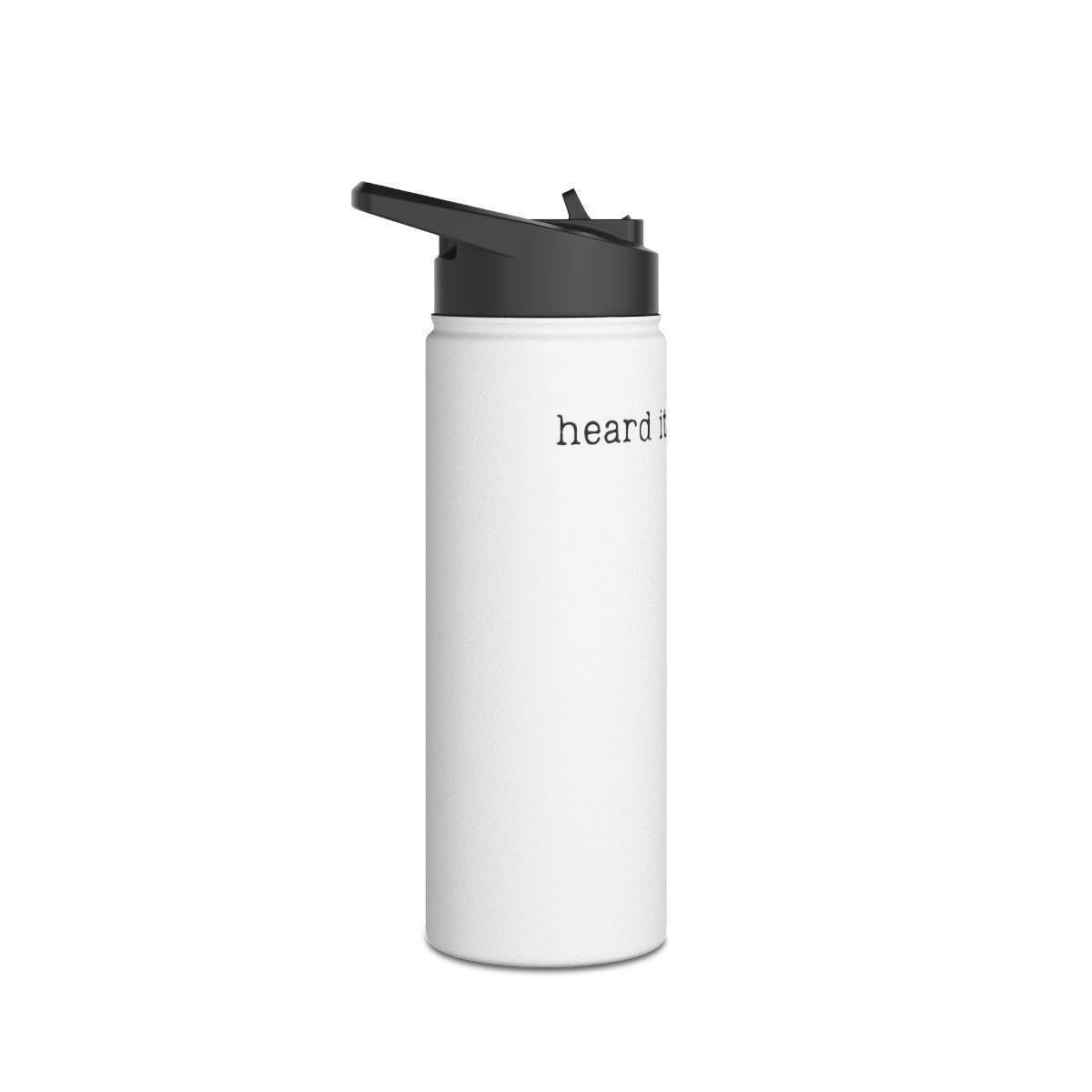 Reusable Water Bottle with Minimalist Design, Eco Friendly Travel Mug, Insulated Sports Bottle, Leak Proof Fitness Flask