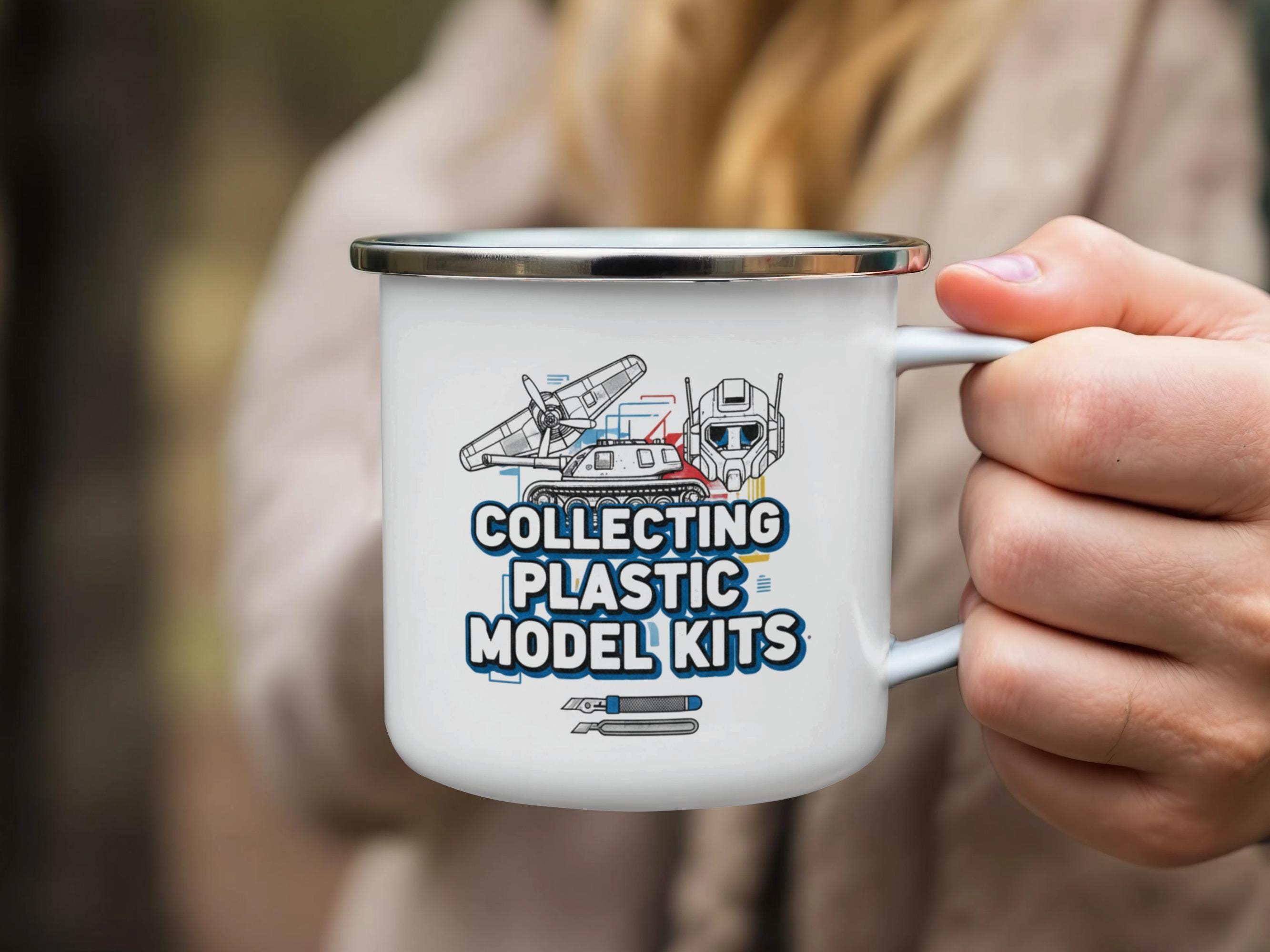 Collecting Plastic Model Kits Mug, Gifts for Model Enthusiasts, Unique Hobby Mugs, Perfect Gifts for Collectors