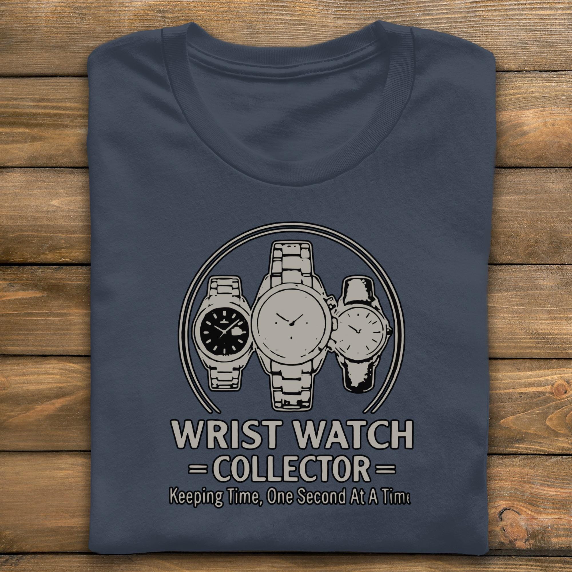 Wrist Watch Collector T-Shirt, Timepiece Enthusiast Tee, Watch Lover Gift, Time Keeping Shirt, Collector Apparel, Comfort Colors Shirt