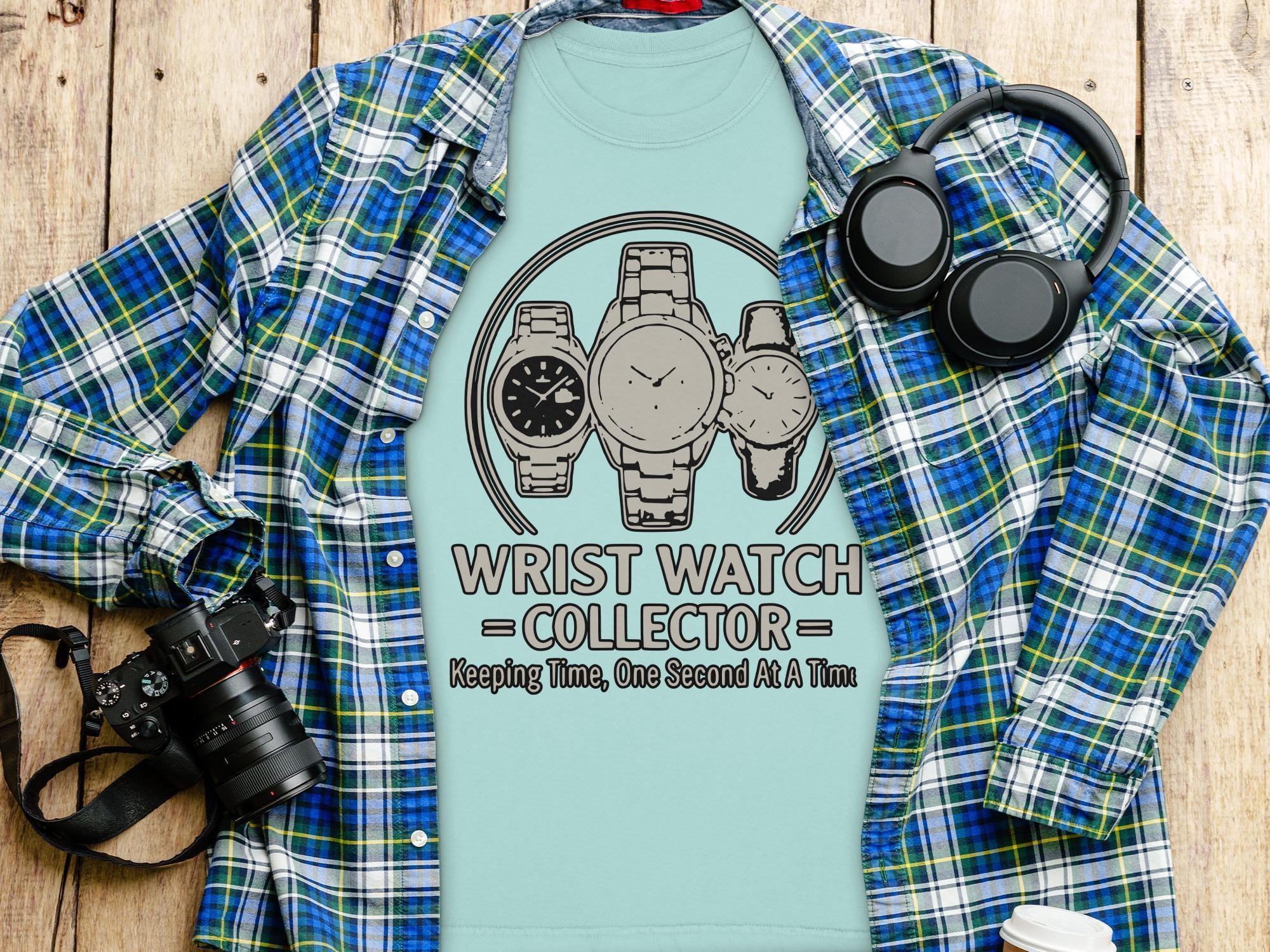 Wrist Watch Collector T-Shirt, Timepiece Enthusiast Tee, Watch Lover Gift, Time Keeping Shirt, Collector Apparel, Comfort Colors Shirt