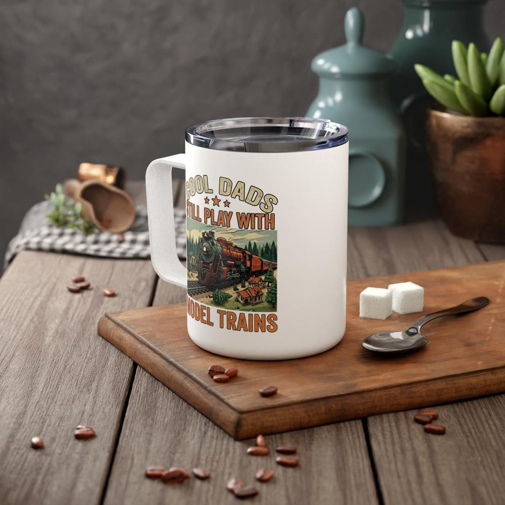 Cool Dads Mug, Model Trains Mug, Train Mug for Dad, Steam Train Mug, Model Railroad Mug, Gift for Dad, Train Lover Gift, Dad Gift Mug