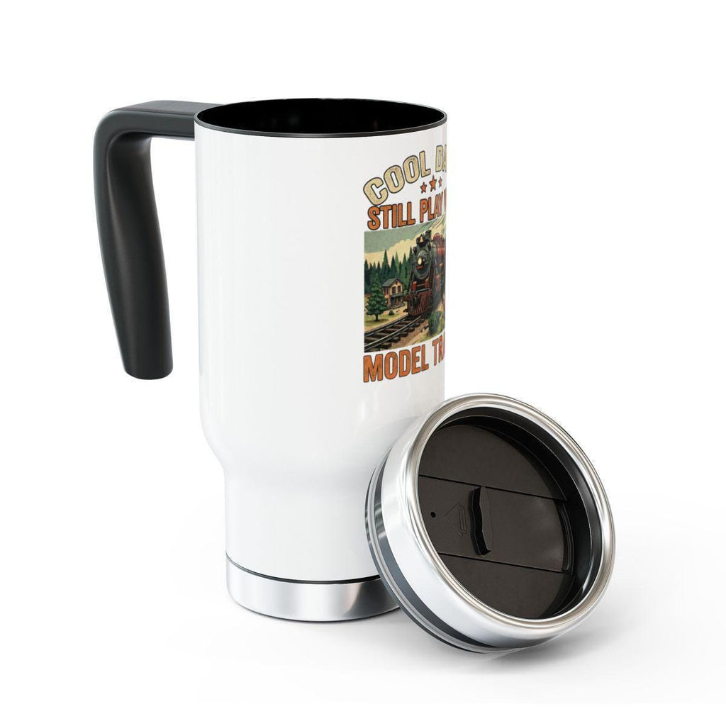 Cool Dads Mug, Model Trains Mug, Train Mug for Dad, Steam Train Mug, Model Railroad Mug, Gift for Dad, Train Lover Gift, Dad Gift Mug