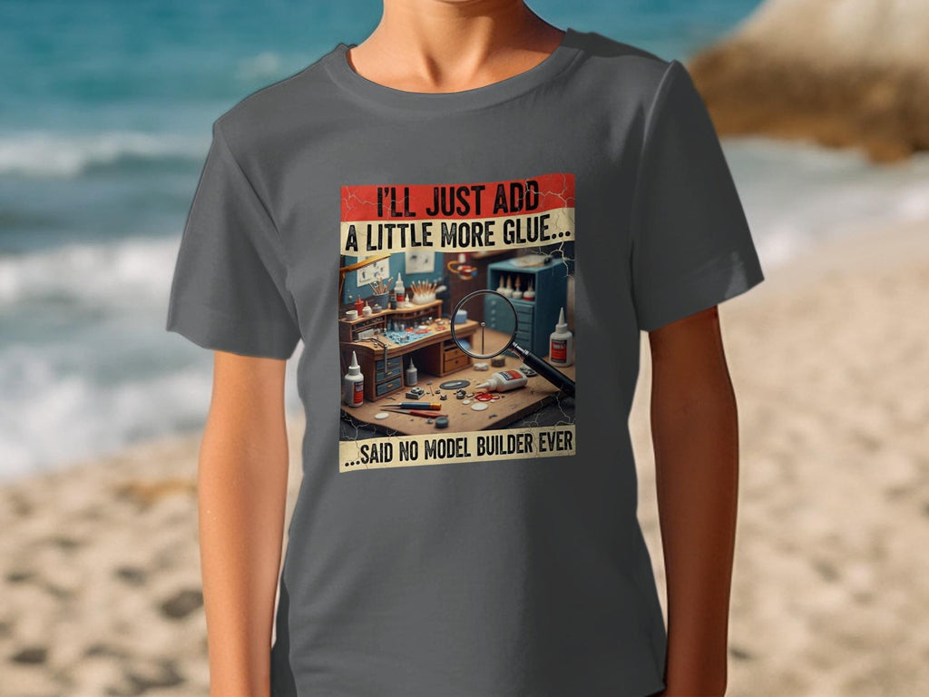 Model Builder T-Shirt, Add More Glue Tee, Hobby Shirt, Funny Model Building Gift, Comfort Colors Shirt, Scale Model Tee, Craft T-Shirt