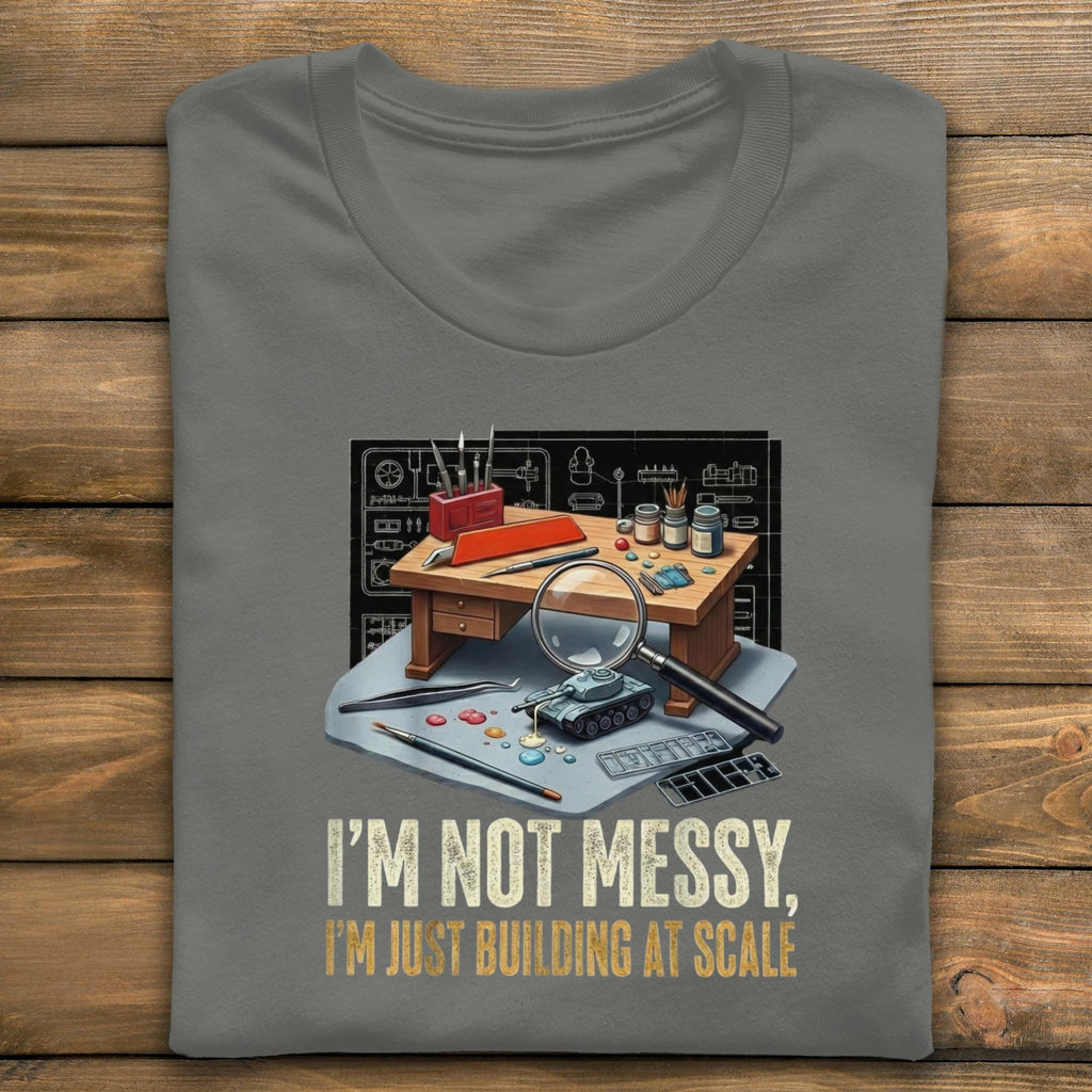 Scale Model Builder T-Shirt, Hobbyist Gift