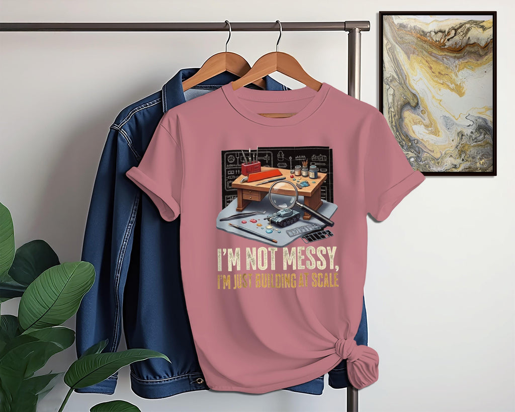 Scale Model Builder T-Shirt, Hobbyist Gift