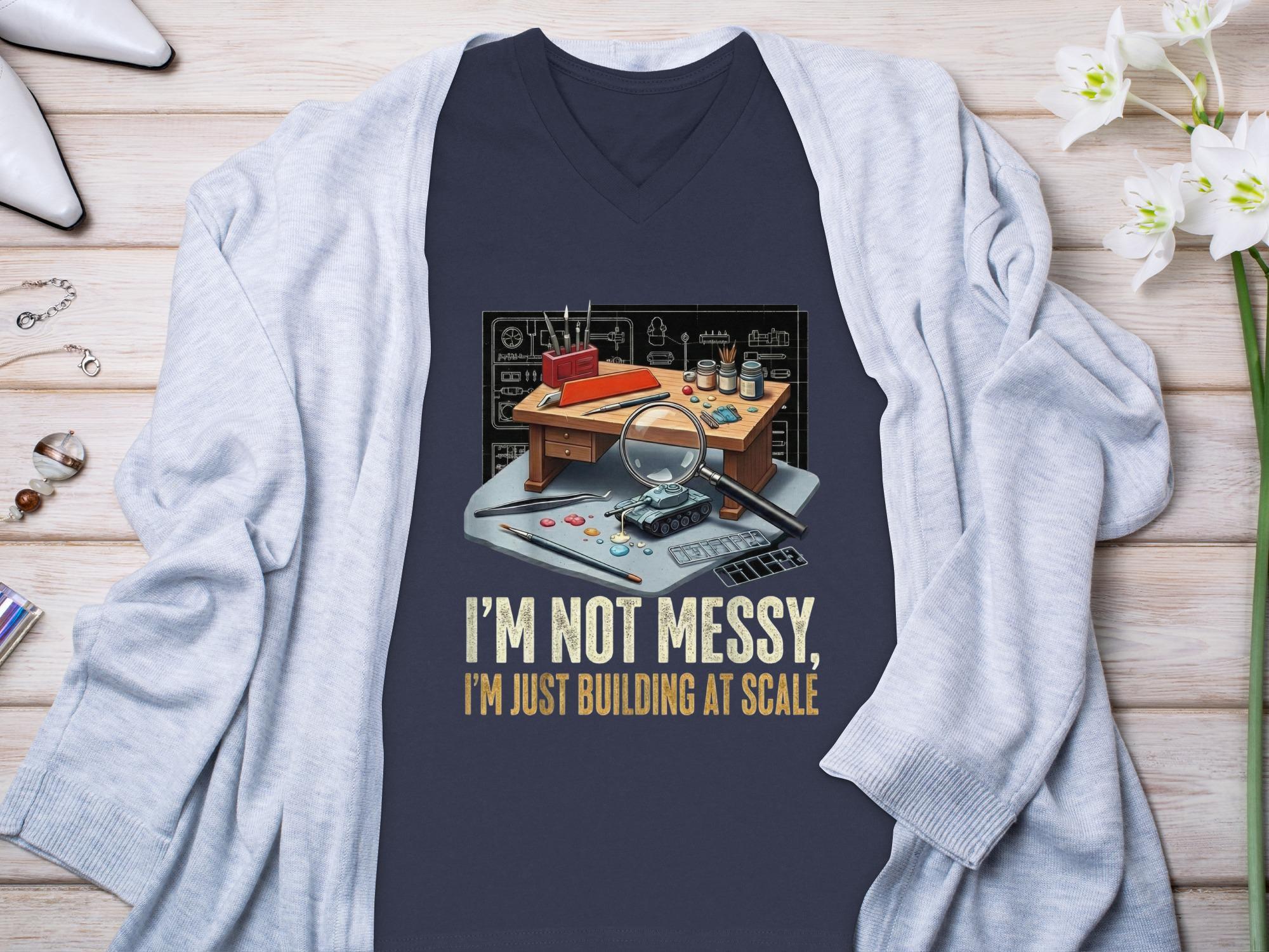 Scale Model Builder T-Shirt, Hobbyist Gift