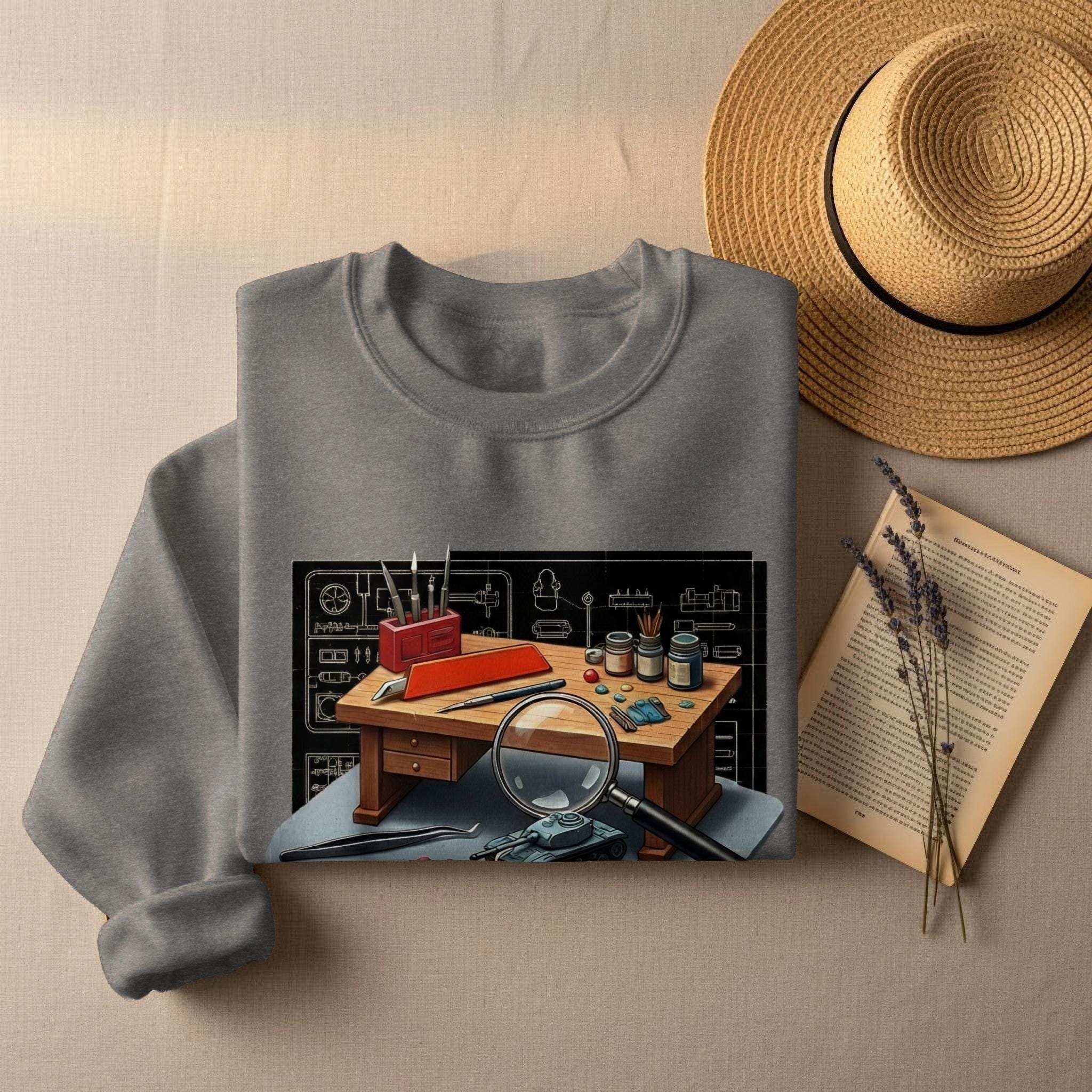 Scale Model Builder T-Shirt, Hobbyist Gift