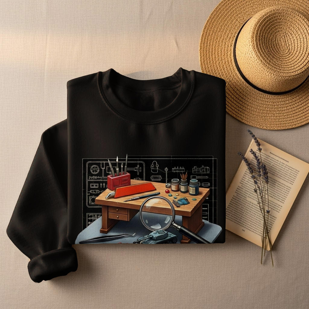 Scale Model Builder T-Shirt, Hobbyist Gift