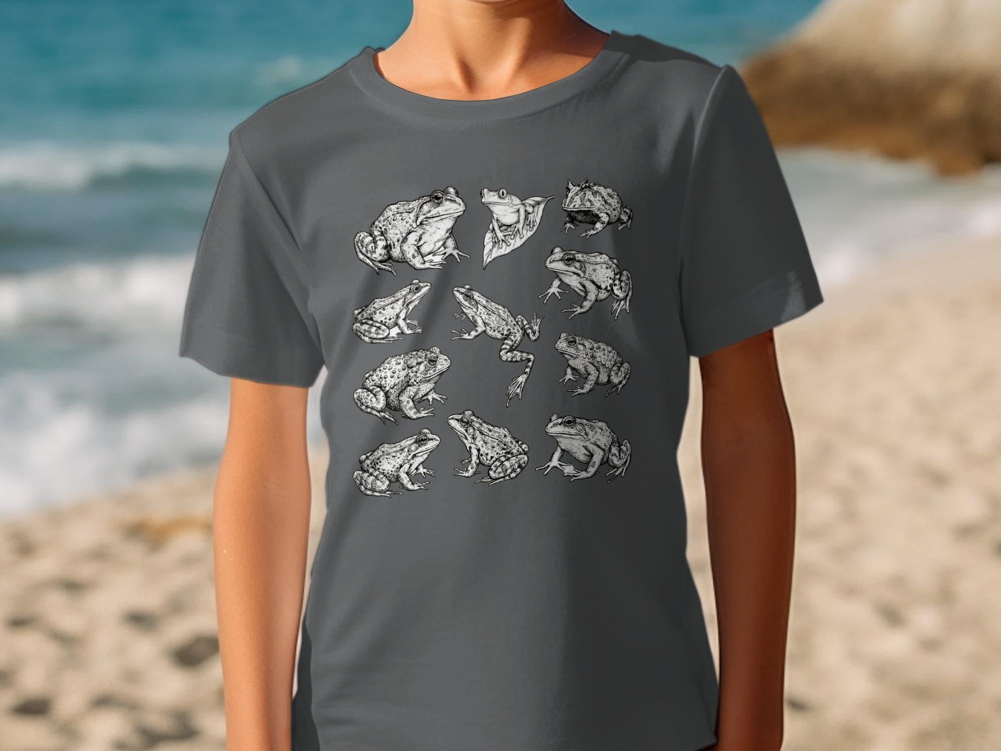 Frog T-Shirt, Wildlife Art Tee, Herpetology Gift