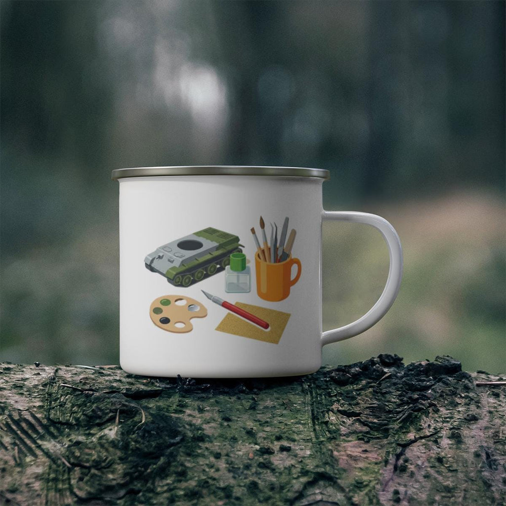 Tank Model Mug, Hobbyist Gift, Scale Model Building, Modeler Mug, Hobby Mug, Tank Builder Mug, Tank Modeling, Military Model Mug