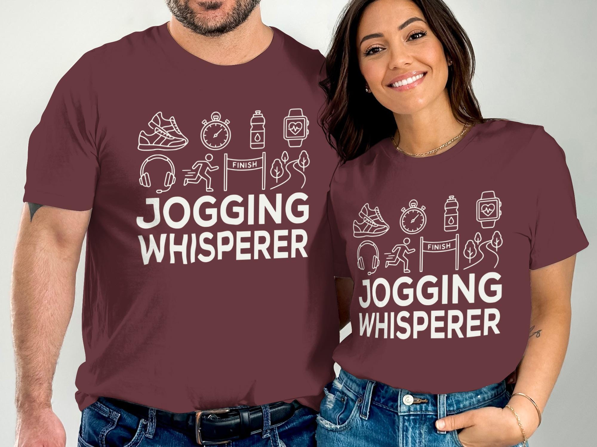 Jogging Whisperer T-Shirt, Funny Running Gift, Jogging Enthusiast Tee, Marathon Runner Shirt, Athletic Gift, Unisex Jogging Shirt