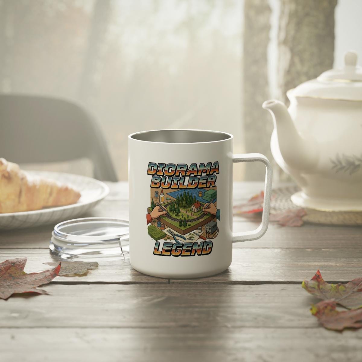 Diorama Builder Legend Mug, Gift For Hobbyists, Unique Coffee Cup For Collectors, Perfect Anniversary or Birthday Present
