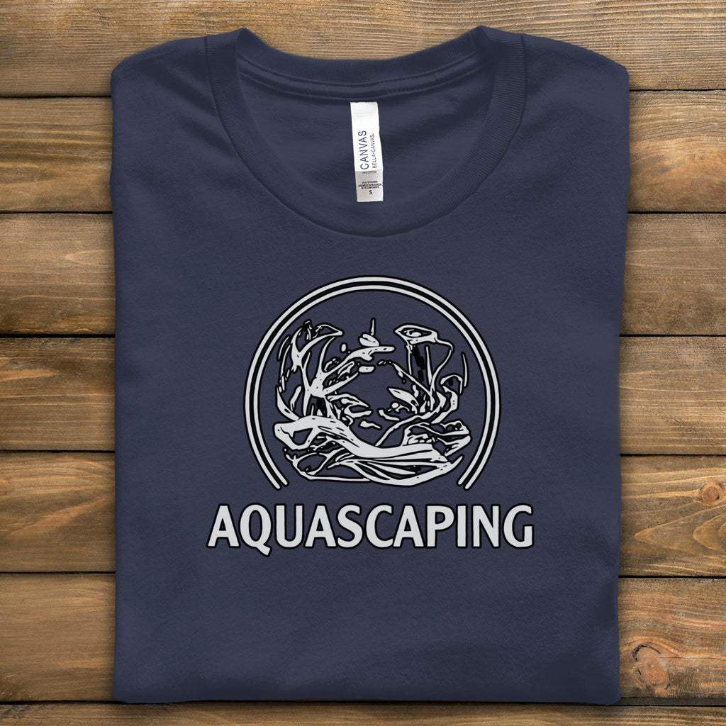 Aquascaping T-Shirt, Aquascape Enthusiast Shirt, Aquatic Design Tee, Fish Tank Lover Shirt, Aquarium Hobby Gift, Unique Aquascaping Top