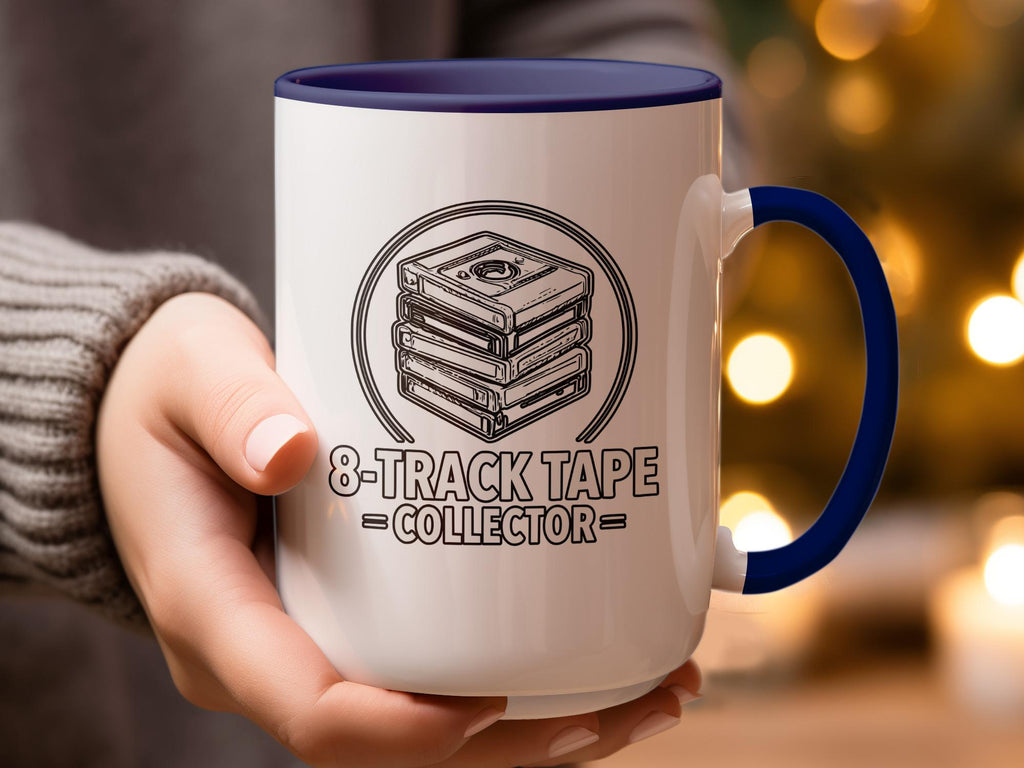 8 Track Tape Collector Mug, Retro Music Lover Gift, Vintage Music Memorabilia, Audiophile Gift, Unique Coffee Tea Mug