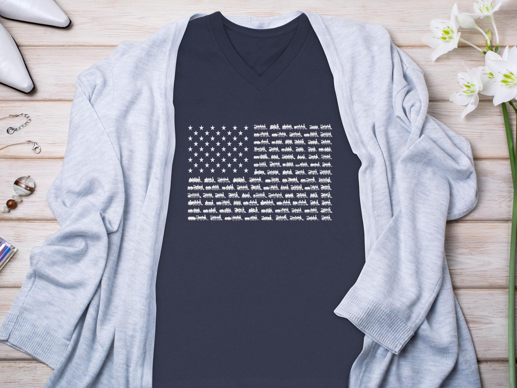 Patriotic American Flag Shirt, USA Flag Tee, Independence Day Clothing, Fourth of July Shirt, Stars and Stripes Top, Summer Fashion