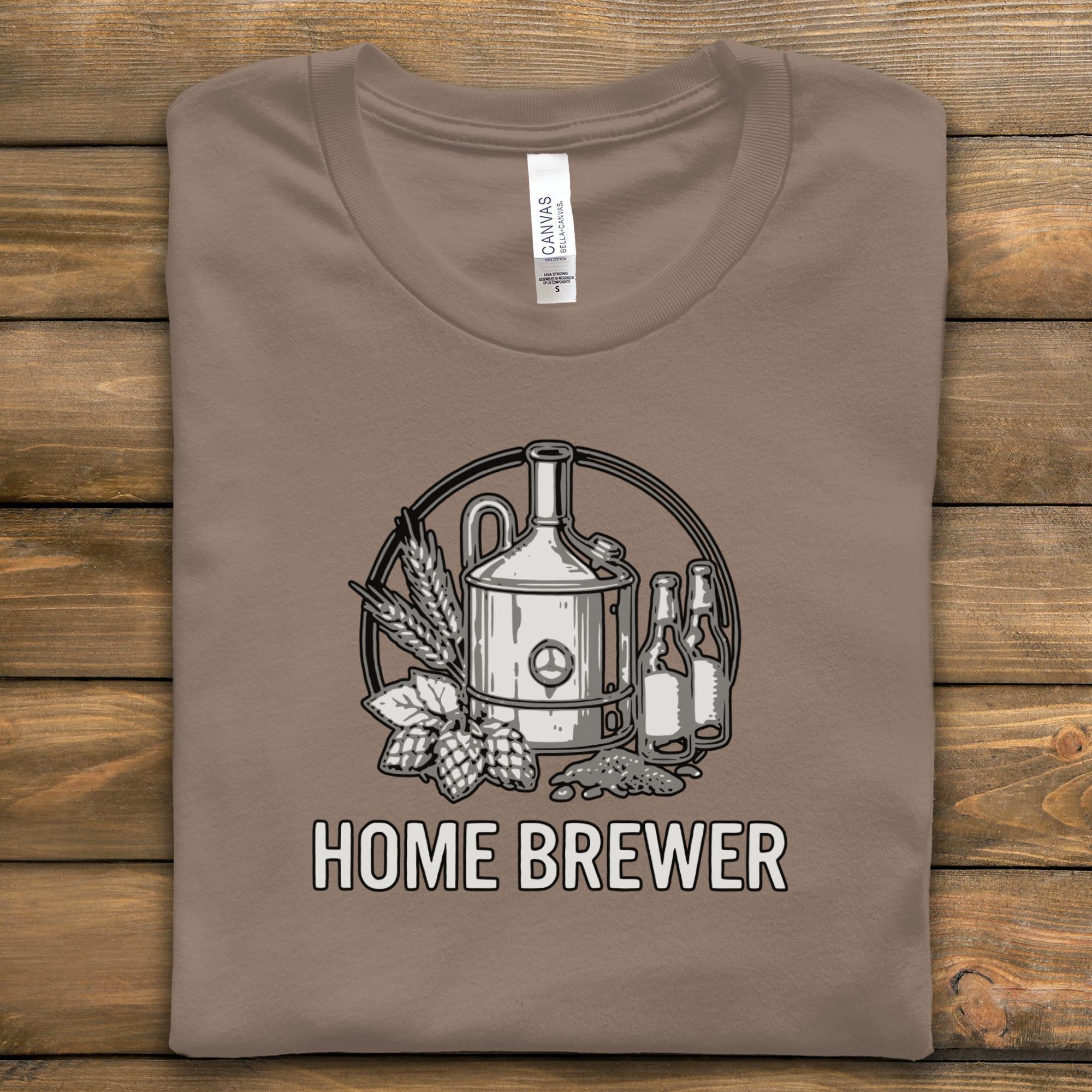 Home Brewer T-Shirt, Craft Beer Shirt, Home Brewing, Beer Lover Gift, T-Shirt for Men, T-Shirt for Women, Unisex Shirt