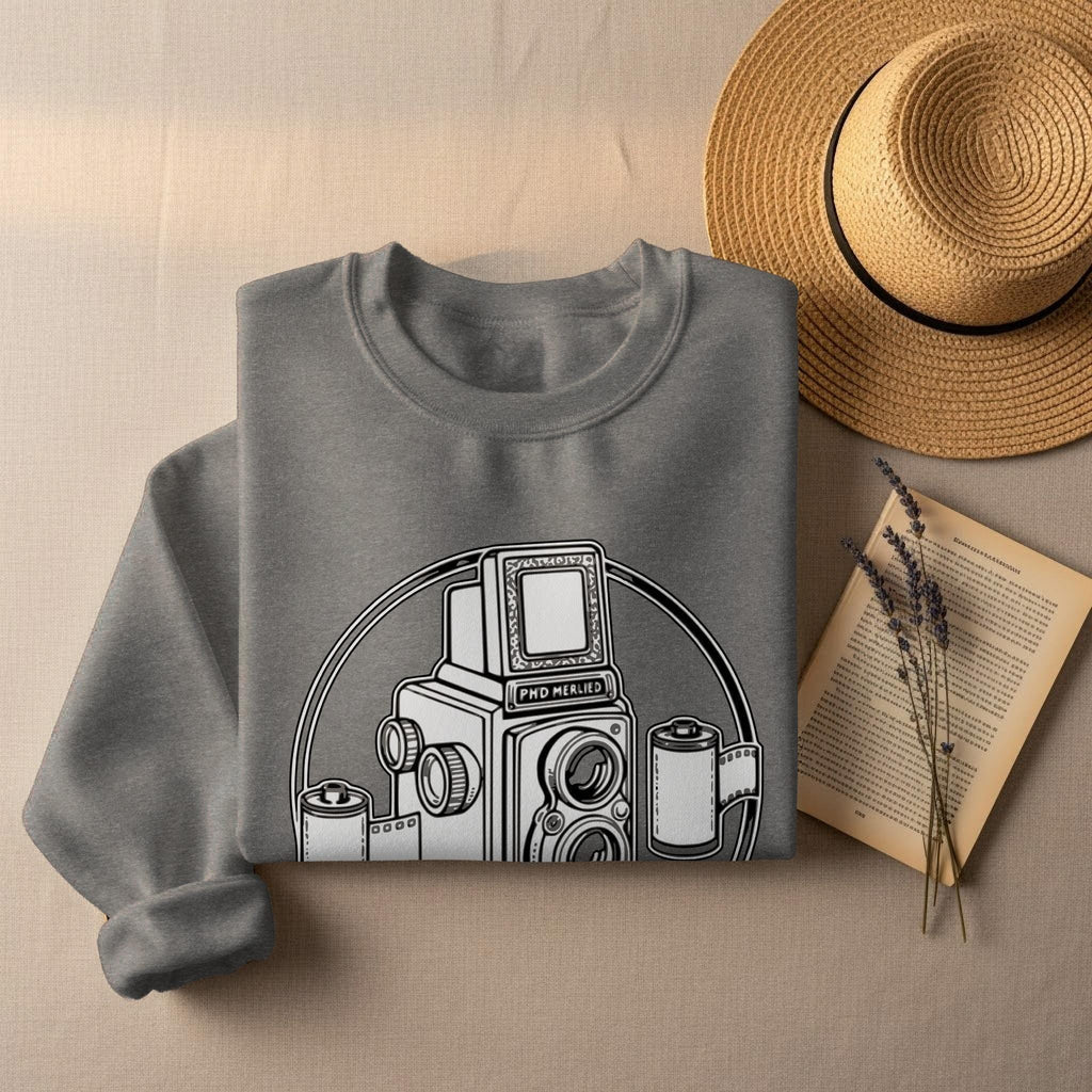 Film Photographer T-Shirt, Vintage Camera Tee, Photography Lover Gift, Analog Photography Shirt, Old Camera Graphic T Shirt