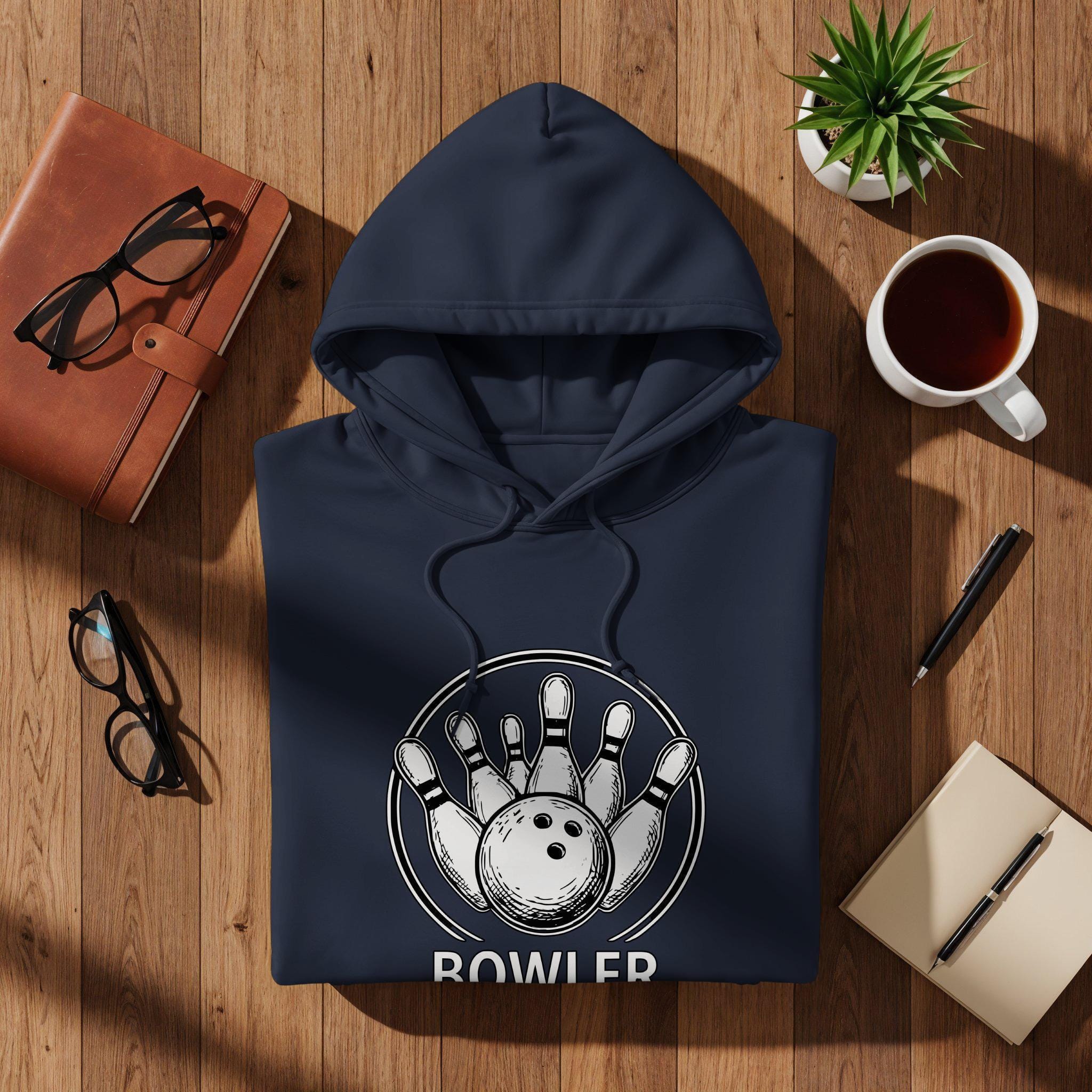 Bowler T-Shirt, Striking Pins Tee, Bowling Gift, Roll by Roll Shirt, Sporty T Shirt, Active Wear Tee, Graphic Print T-Shirt