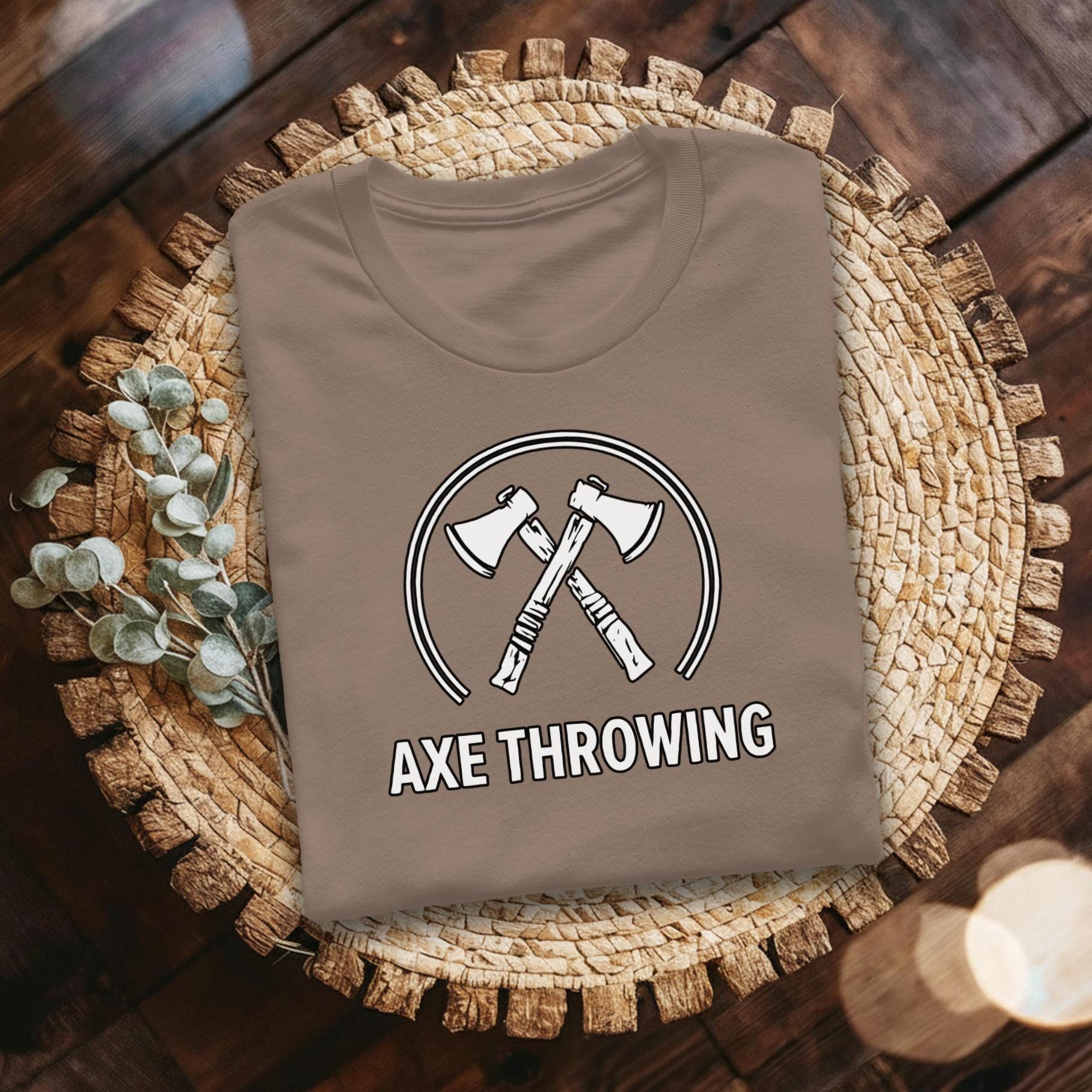 Axe Throwing T-Shirt, Unique Axe Throw Design Tee, Axe Thrower Gift, Lumberjack, Axe Throwing Tournament Apparel, Comfort Colors Tee