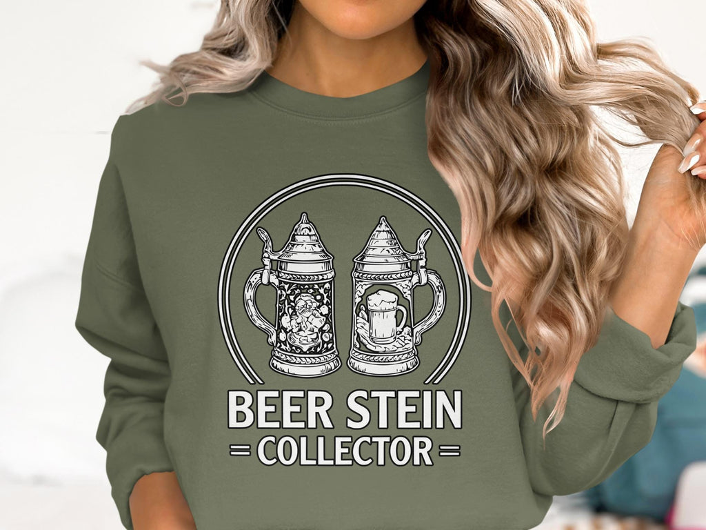 Beer Stein Collector T-Shirt, Unique Gift Idea, Comfort Colors Tee, Gift For Him, German Beer Lover, Oktoberfest Shirt, Stein Mug Shirt