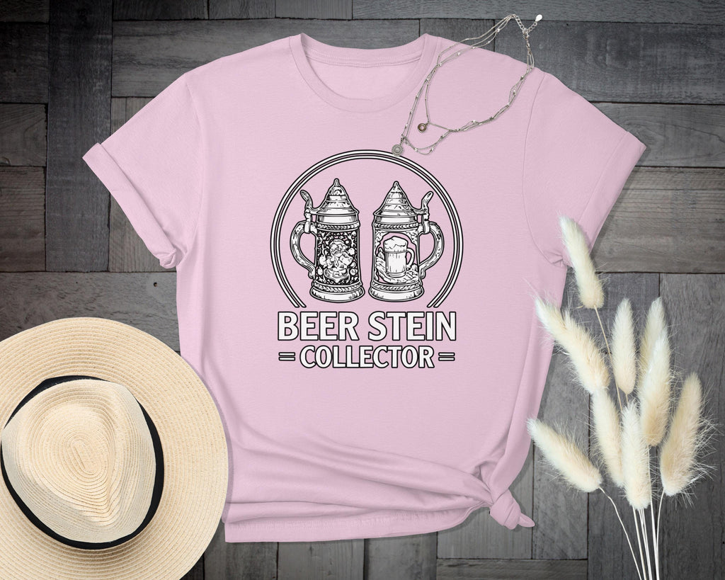 Beer Stein Collector T-Shirt, Unique Gift Idea, Comfort Colors Tee, Gift For Him, German Beer Lover, Oktoberfest Shirt, Stein Mug Shirt
