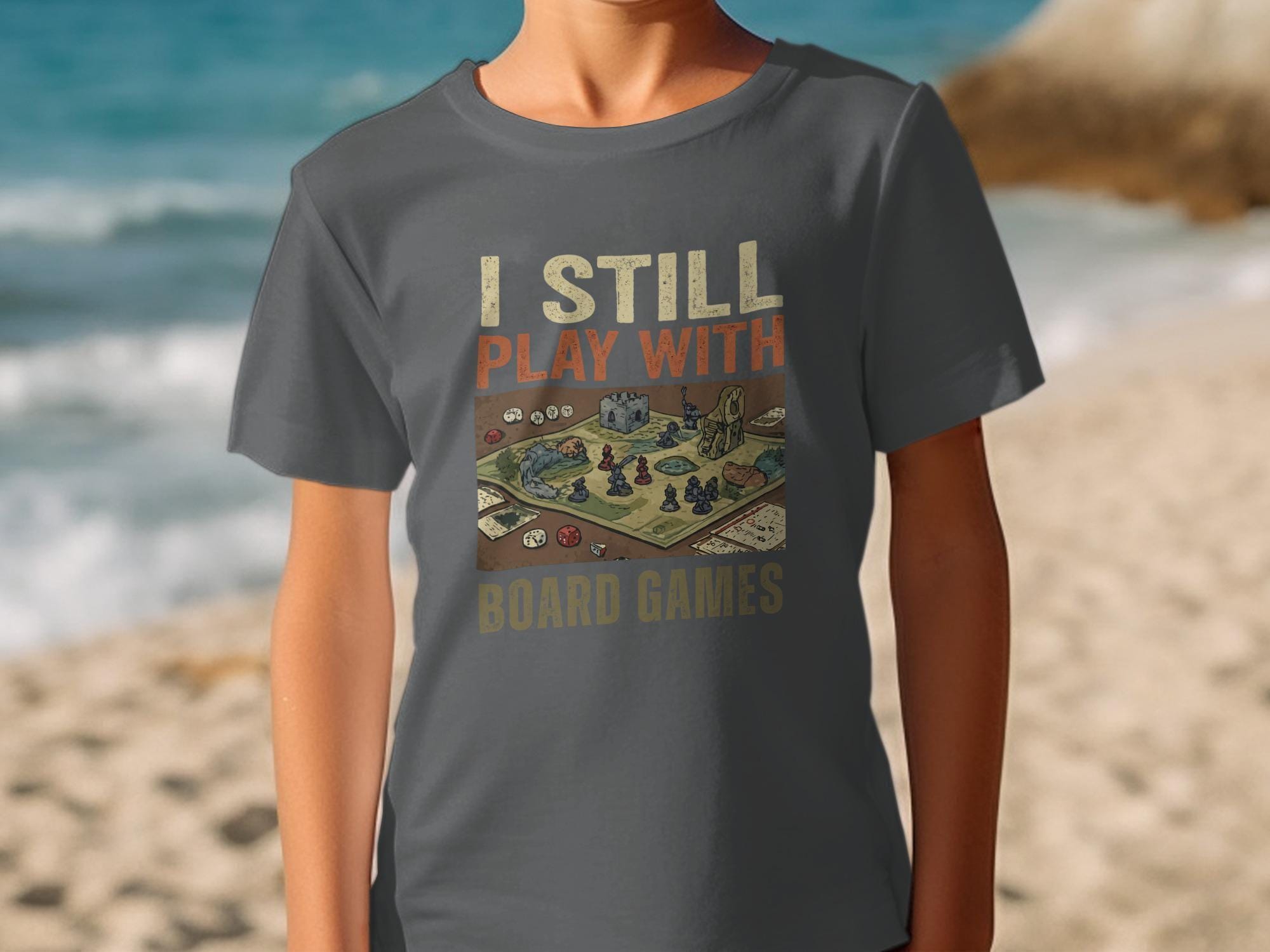 I Still Play Board Games T-Shirt, Tabletop Gaming Tee, RPG Lover Gift, Board Game Player Shirt, Dice Games Apparel
