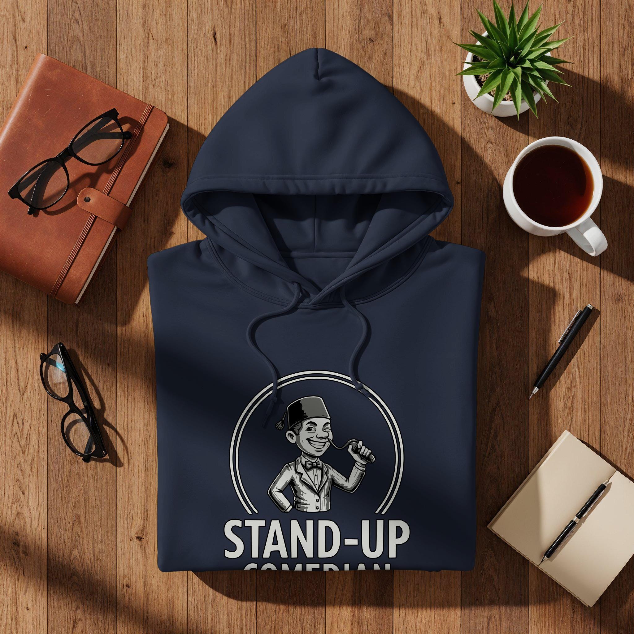 Stand Up Comedian T Shirt, Retro Style Tee, Comfort Colors Shirt, Unique Design T-Shirt, Funny Comedian Gift Idea, Gift for Comedy Fan