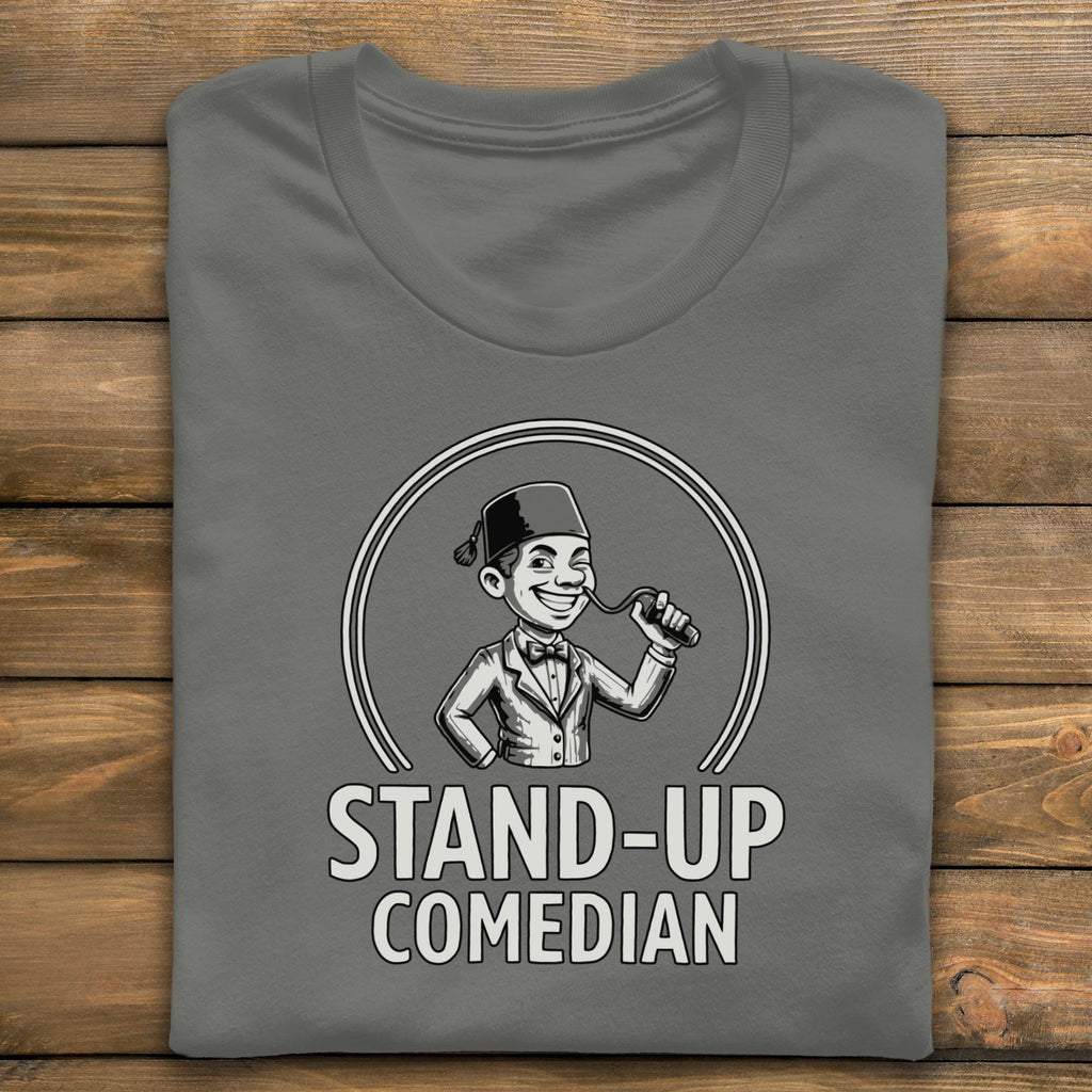 Stand Up Comedian T Shirt, Retro Style Tee, Comfort Colors Shirt, Unique Design T-Shirt, Funny Comedian Gift Idea, Gift for Comedy Fan