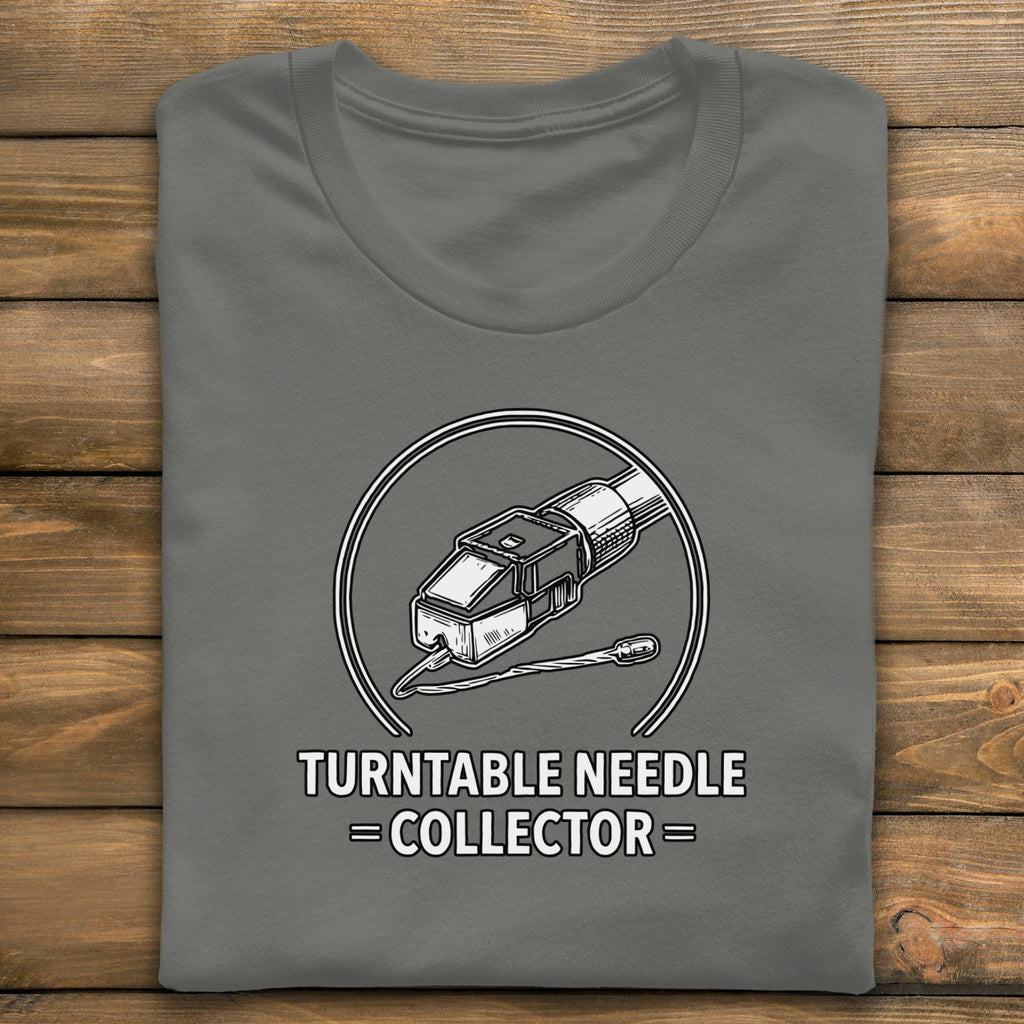 Vinyl Record Player Needle T-Shirt, Retro Music Tee, Turntable Collector Gift, Vintage Audio Shirt, DJ T-Shirt