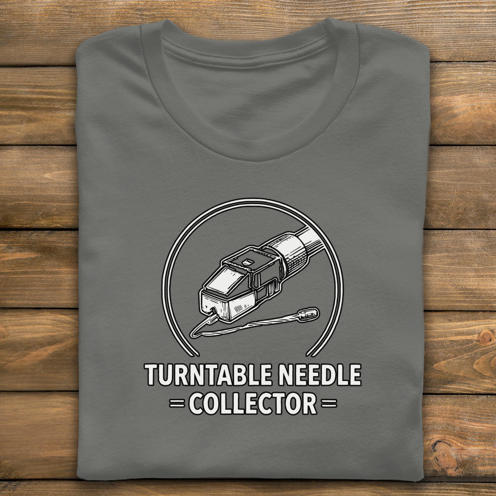 Vinyl Record Player Needle T-Shirt, Retro Music Tee, Turntable Collector Gift, Vintage Audio Shirt, DJ T-Shirt